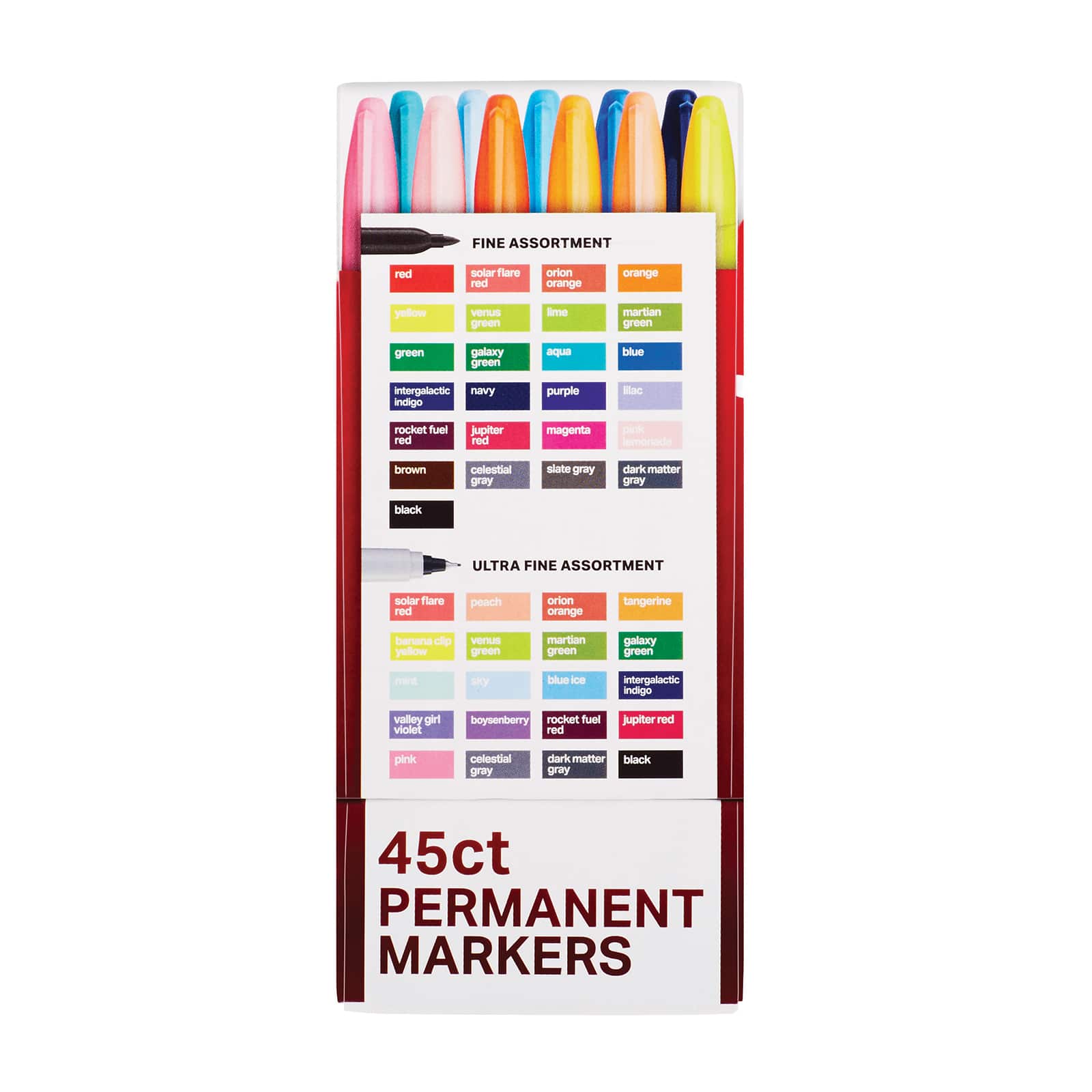 Sharpie Limited Edition 30 Count Permanent Markers 6 Ultra Fine 18 Fine and 6 Re-released Fine