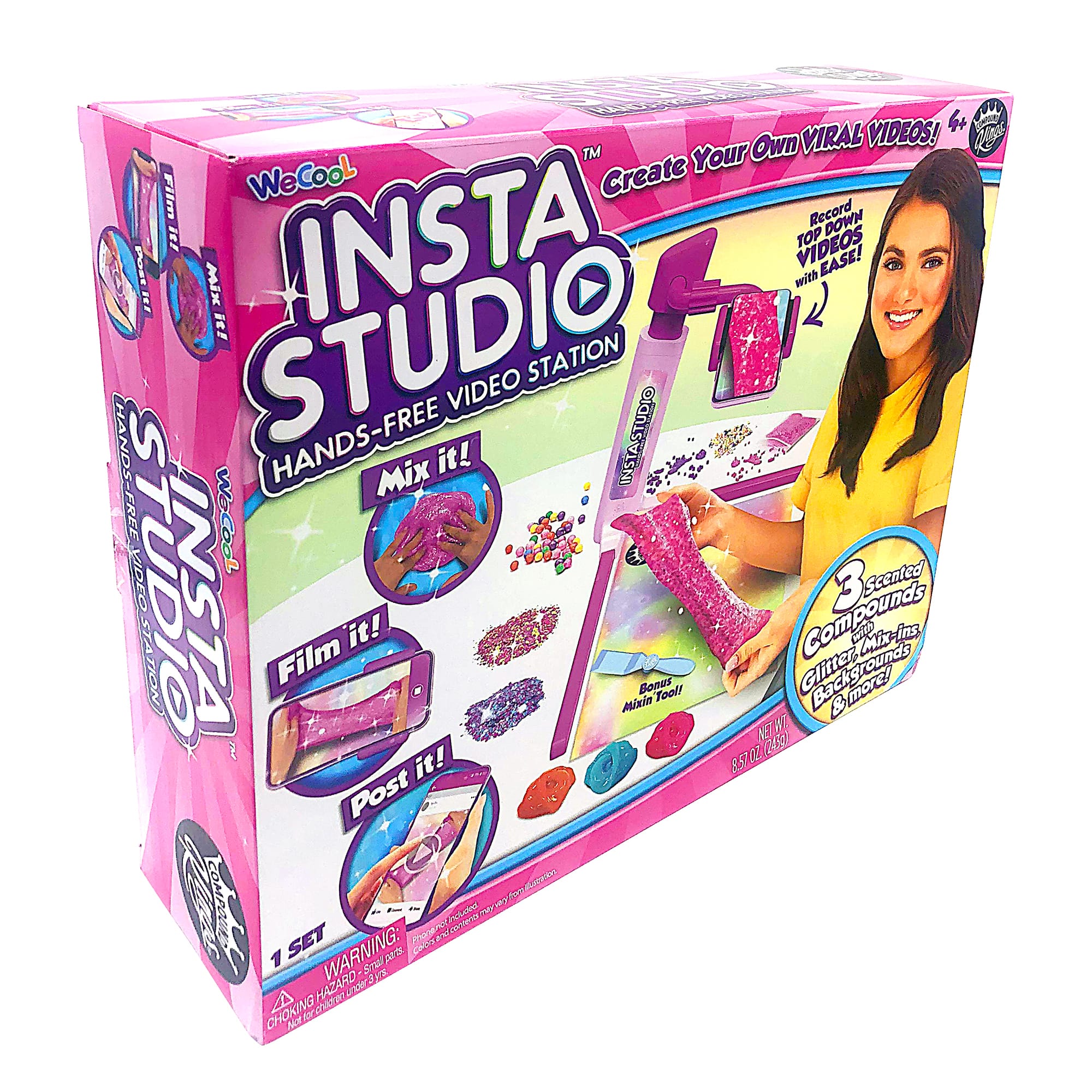 Insta Studio Hands-free Video Station Record Videos NEW Gift For
