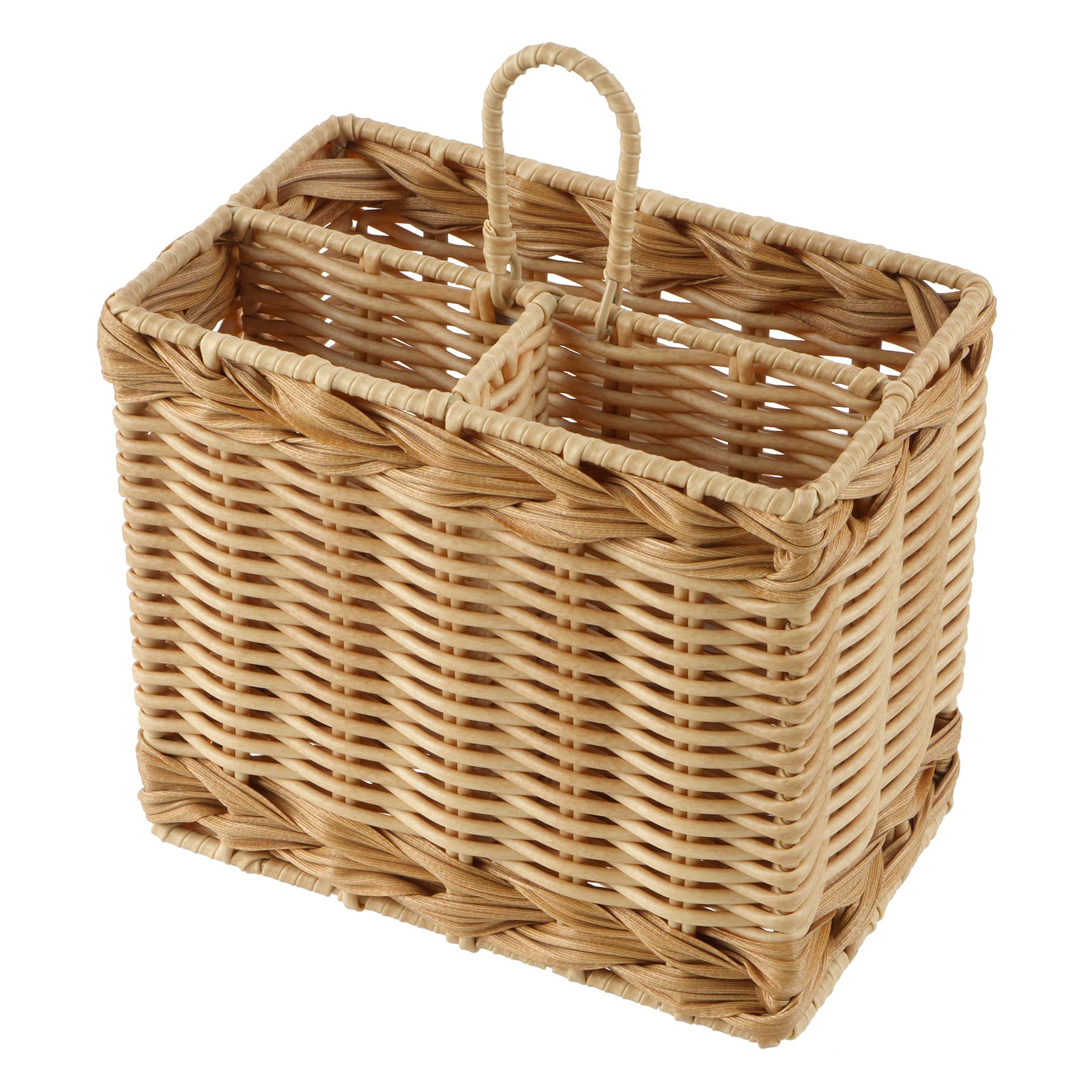 8&#x22; Faux Rattan Caddy Container by Ashland&#xAE;