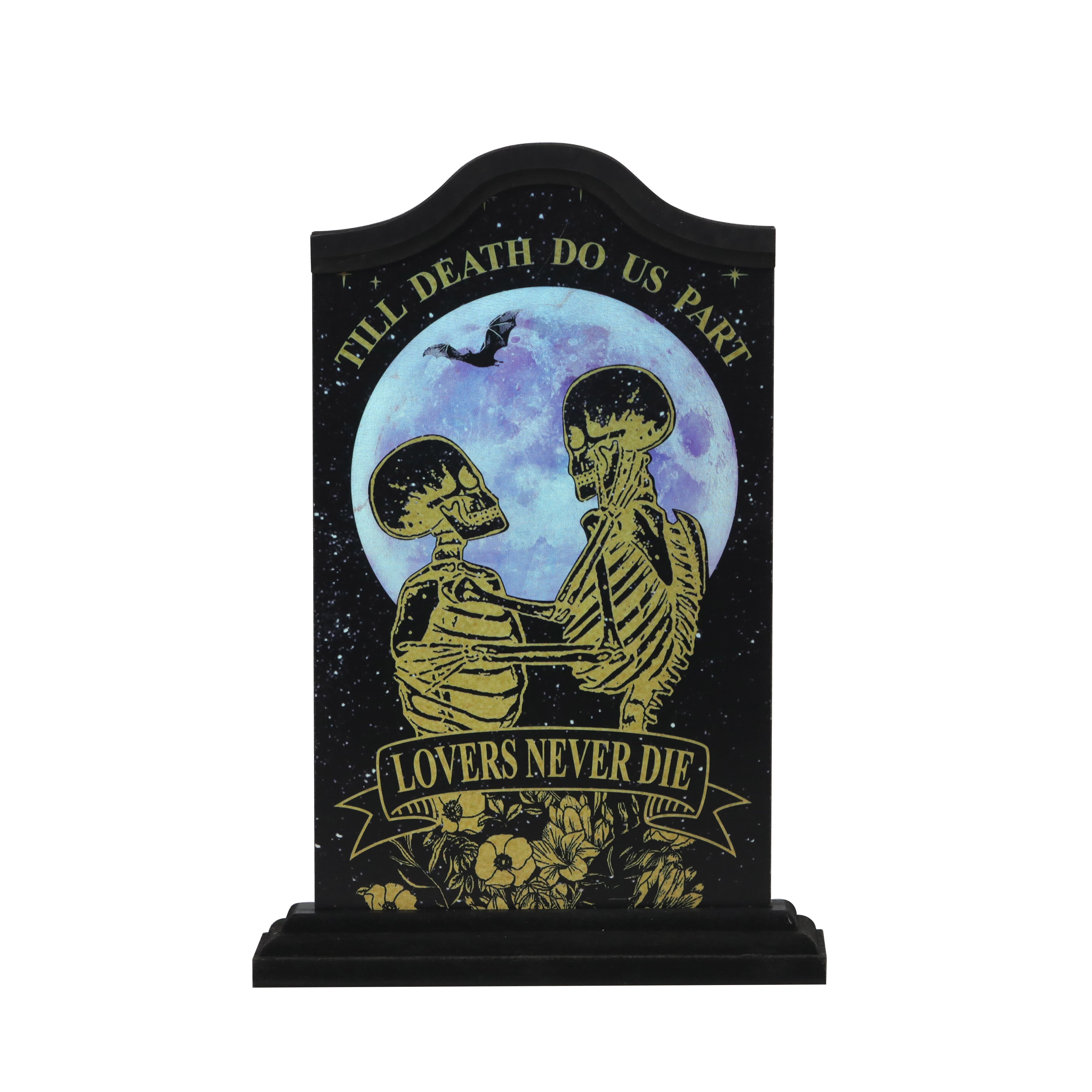 12&#x22; Till Death Do Us Part Skeleton Tabletop Sign by Ashland&#xAE;