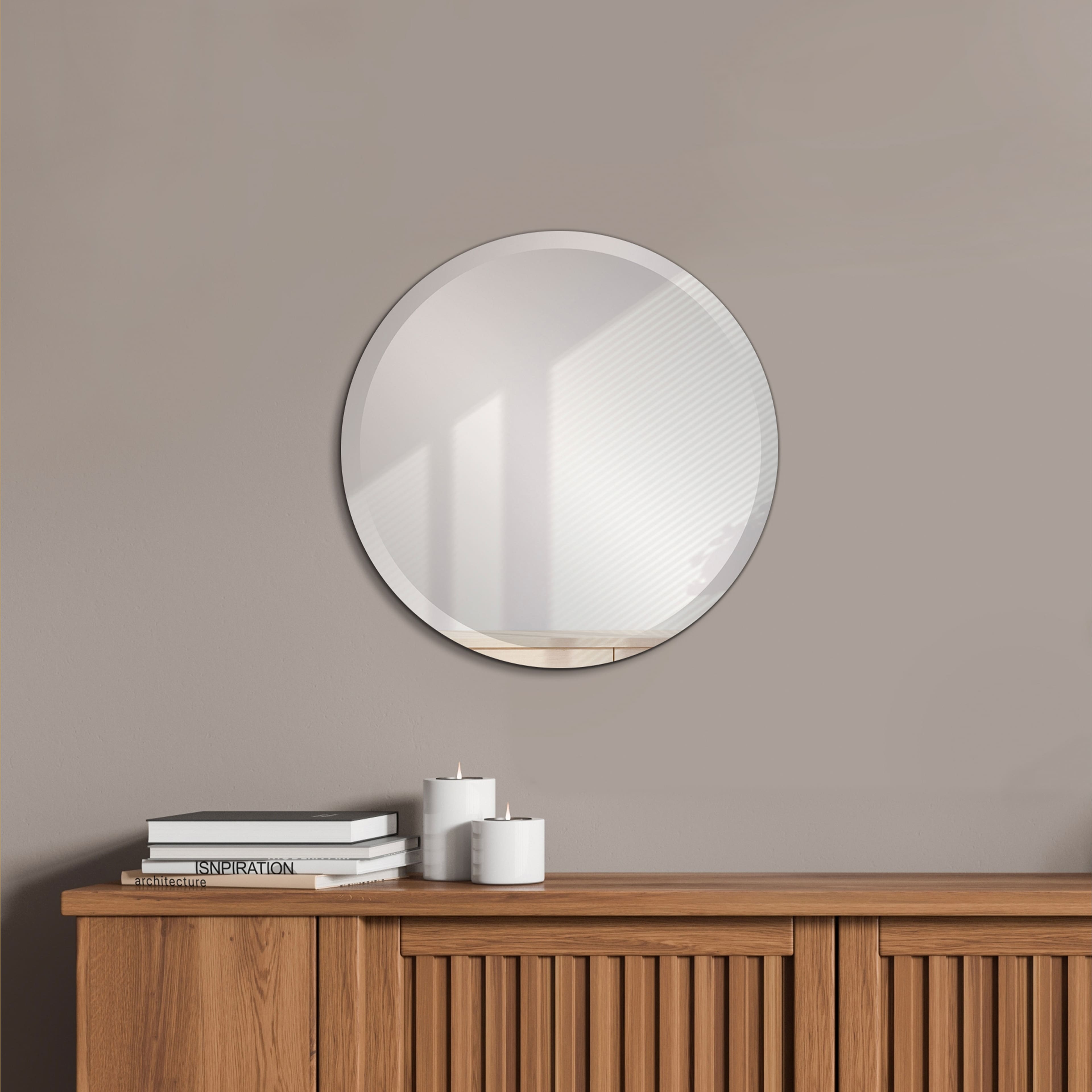 4.75&#x22; Round Beveled Glass Mirror by Make Market&#xAE;