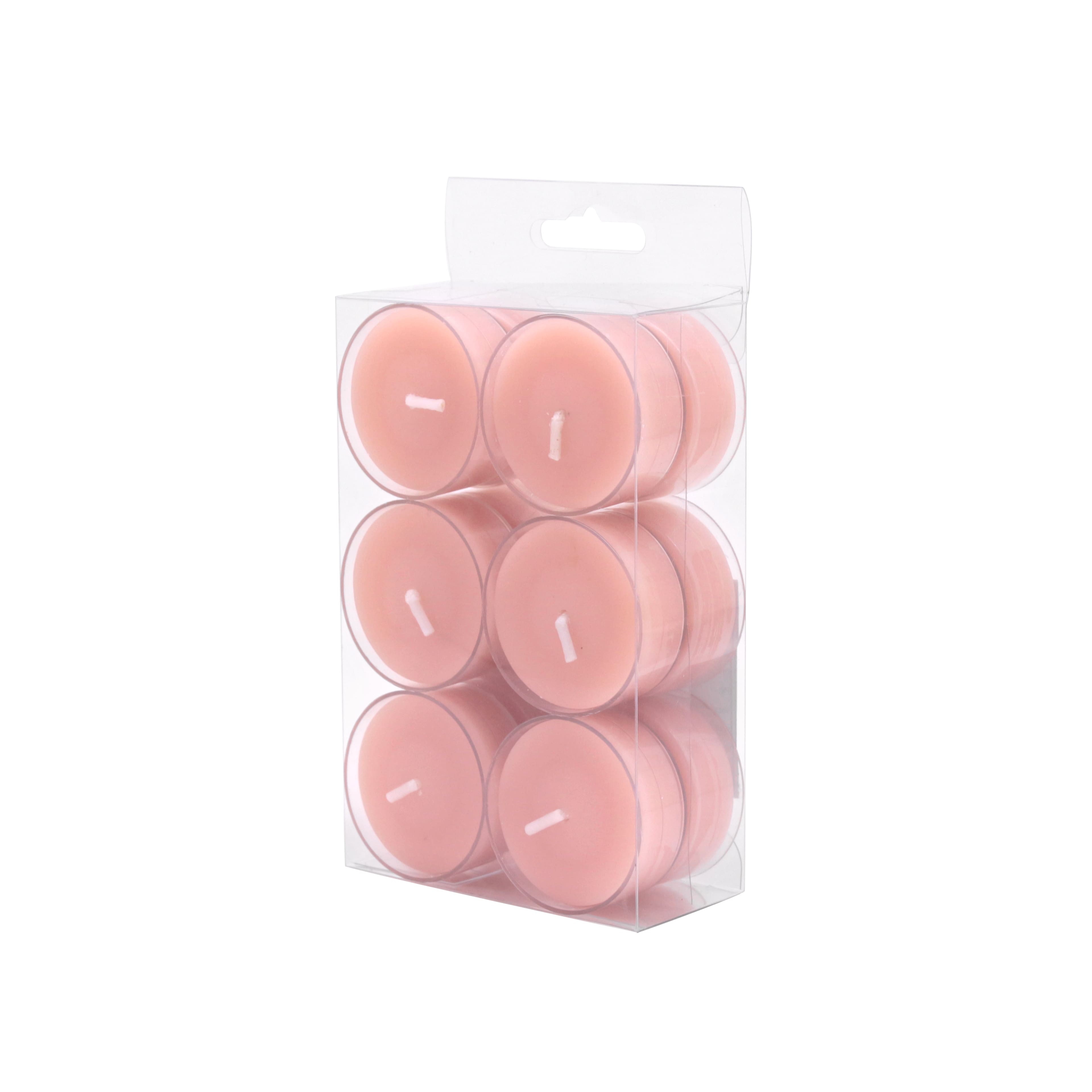 Pink Tea Cake Tarte Scented Tealight Candles by Ashland&#xAE;, 12ct.