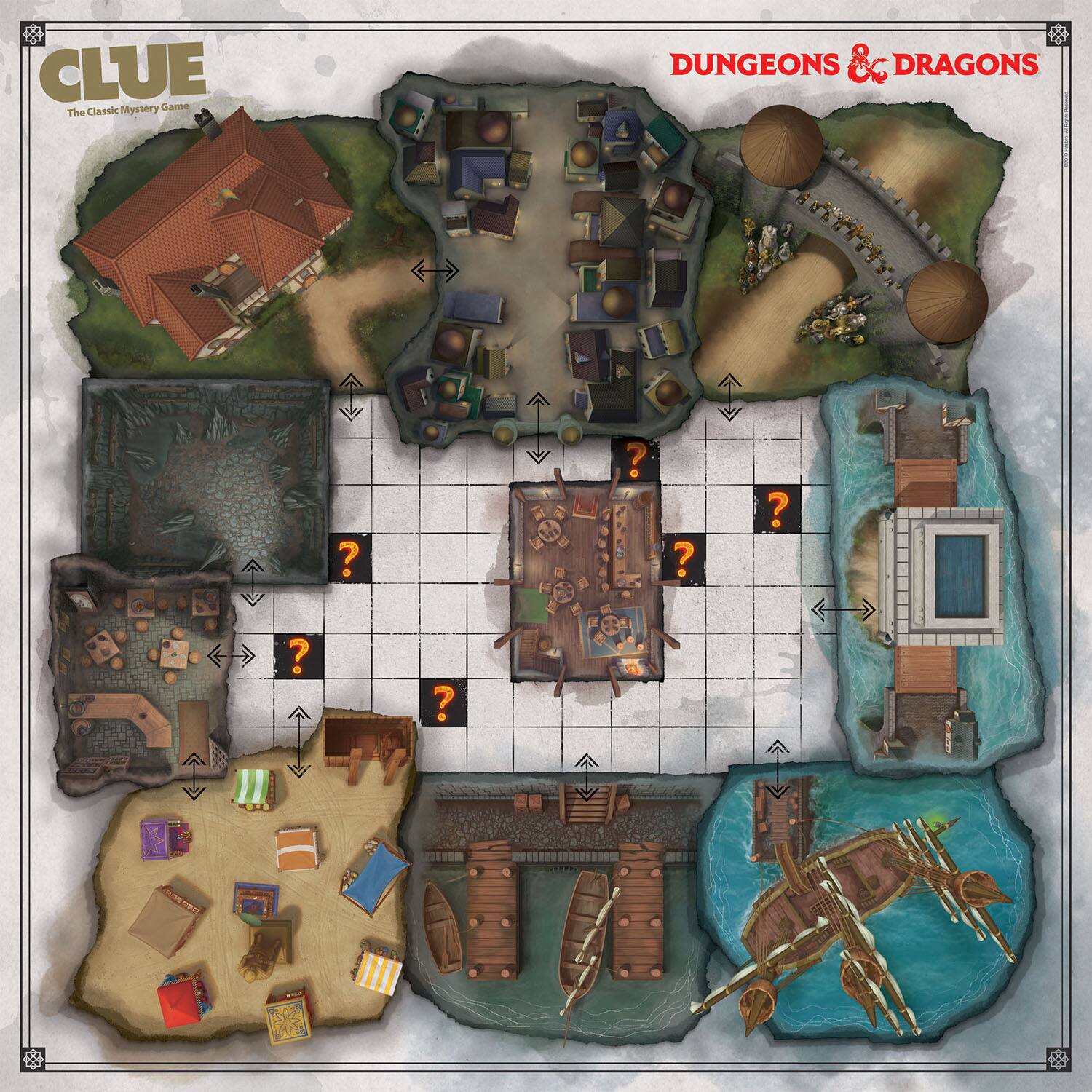 CLUE&#xAE; Dungeons &#x26; Dragons