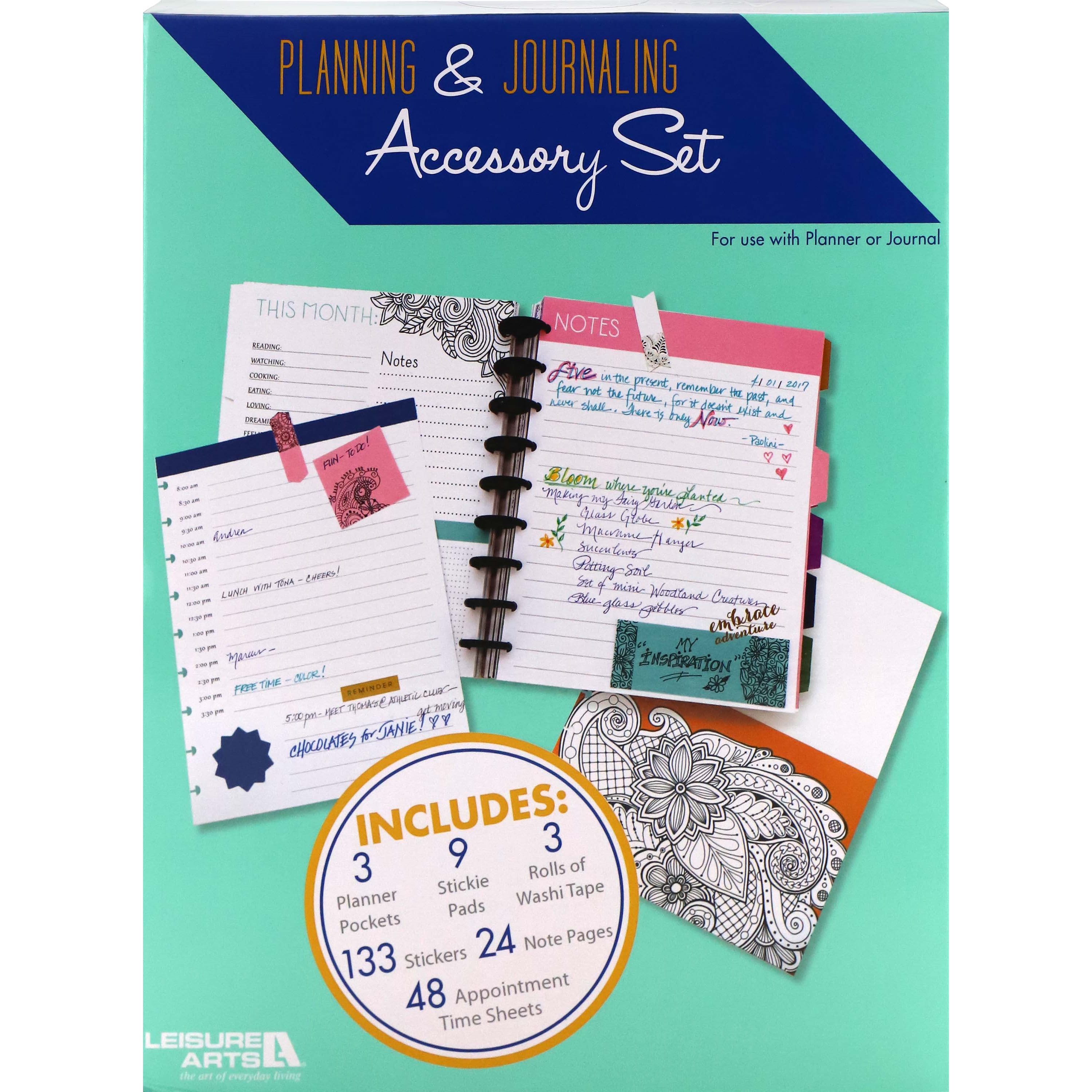 Leisure Arts® Planning & Journaling Accessory Set