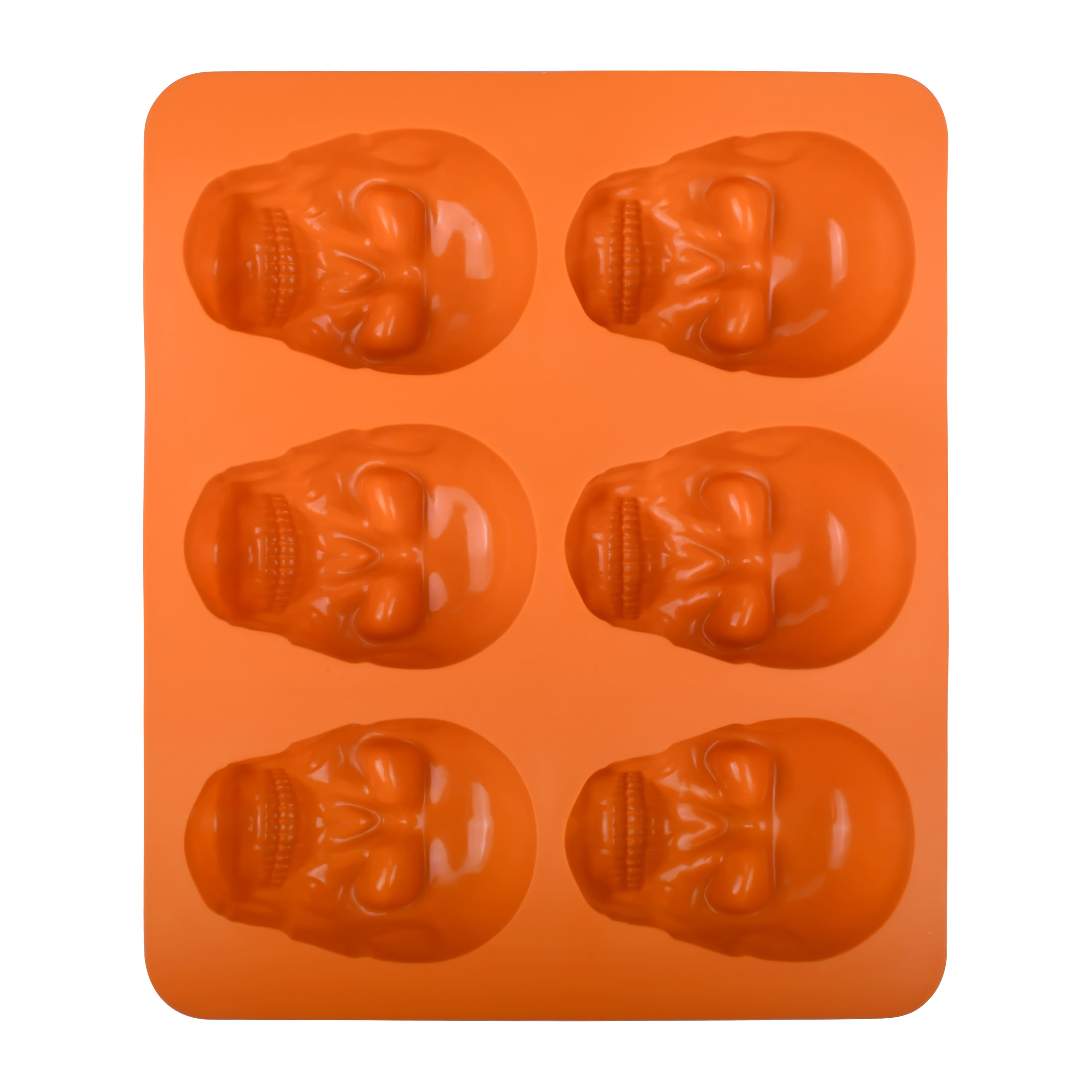 Skull Silicone Cakelette Mold by Makery&#x2122;