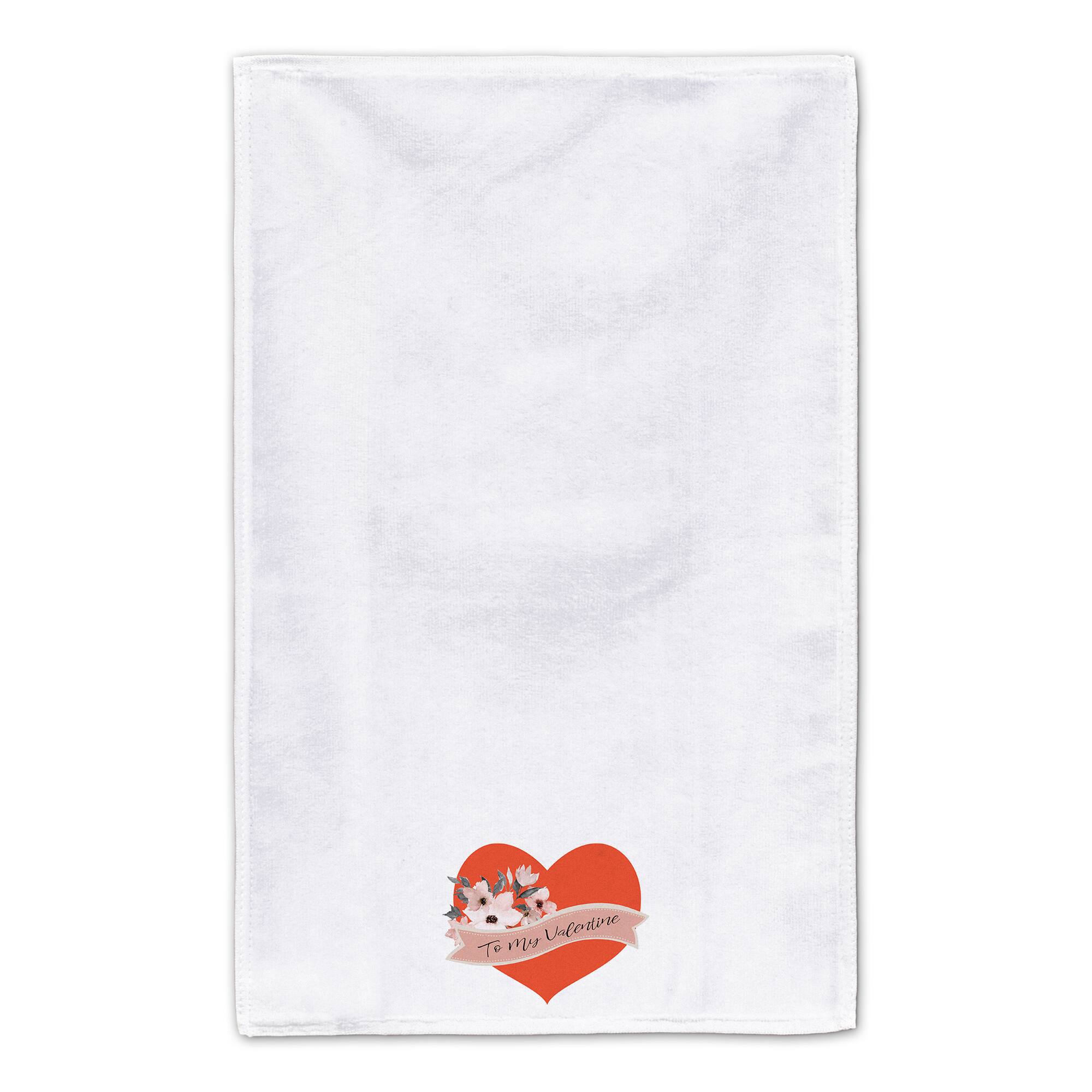 To My Valentine 16&#x22; x 25&#x22; Tea Towel - Set of 2