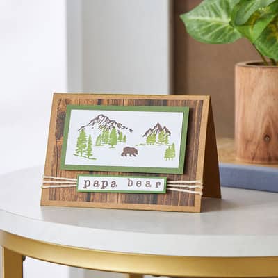 Papa Bear Father's Day Card | Projects | Michaels