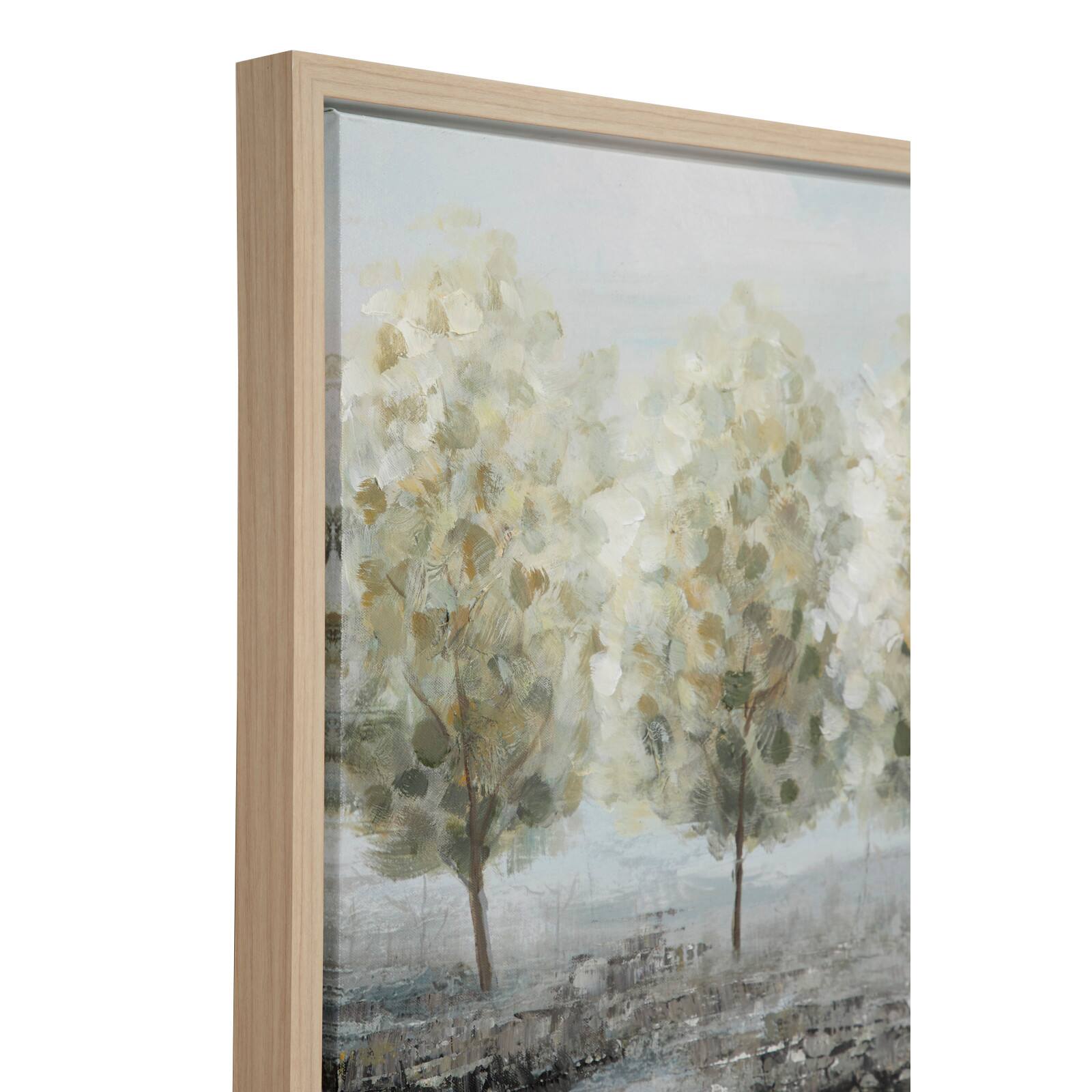 Green Traditional Landscape Canvas Wall Art, 20&#x22; x 71&#x22;