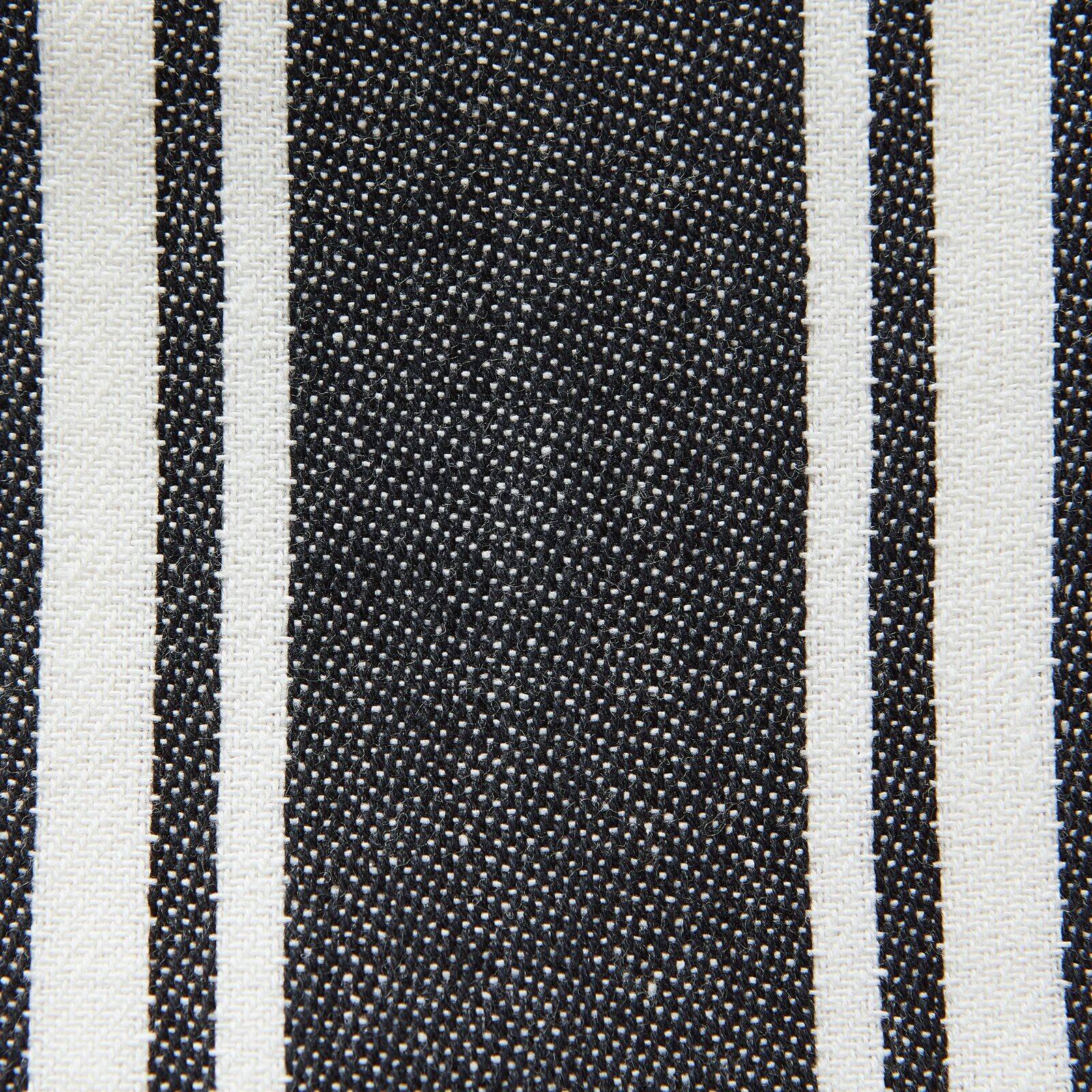 DII&#xAE; Assorted Black Woven Dishtowels Set