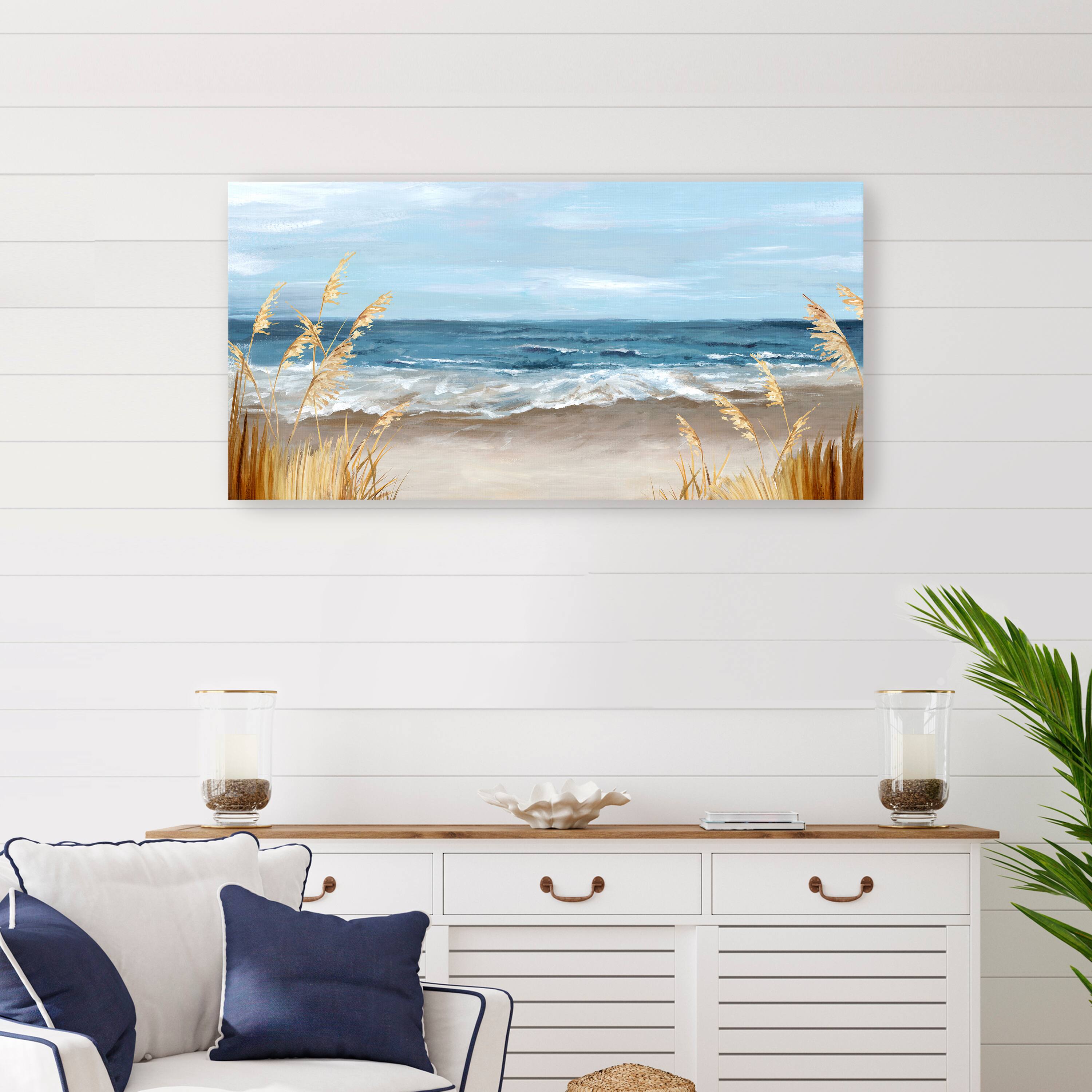Lumaprints Untouched Beach Grass Canvas Gicl&#xE9;e