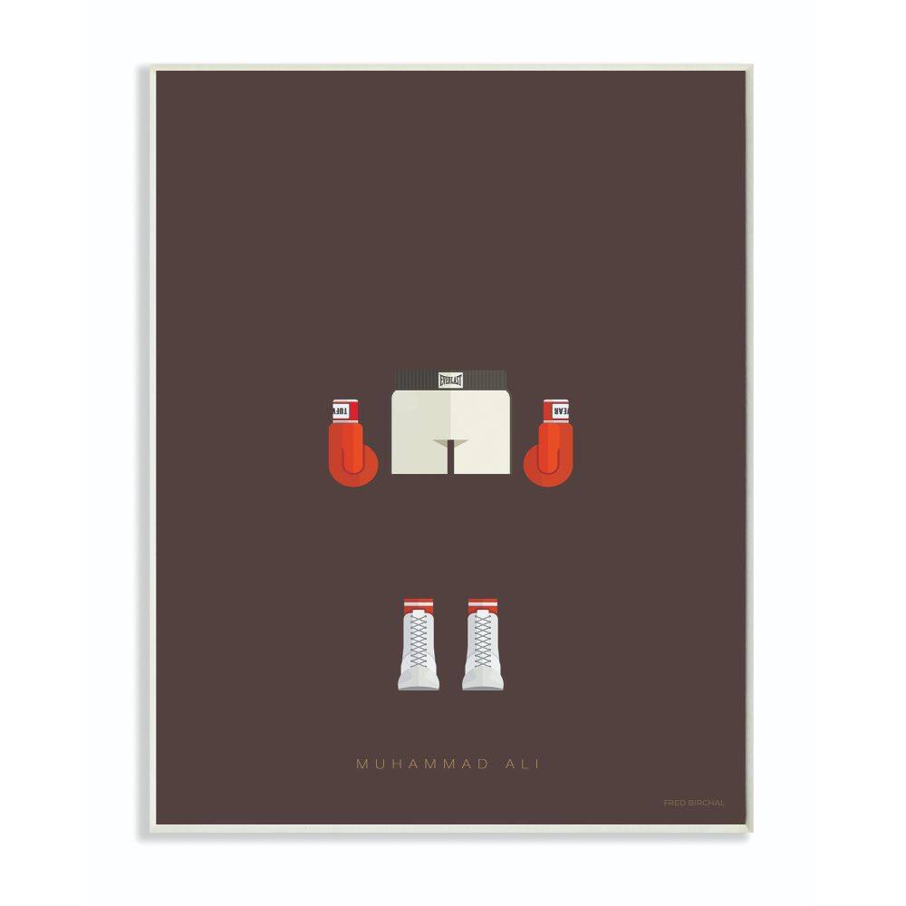 Stupell Industries Muhammad Ali Fashion Design Wall Plaque