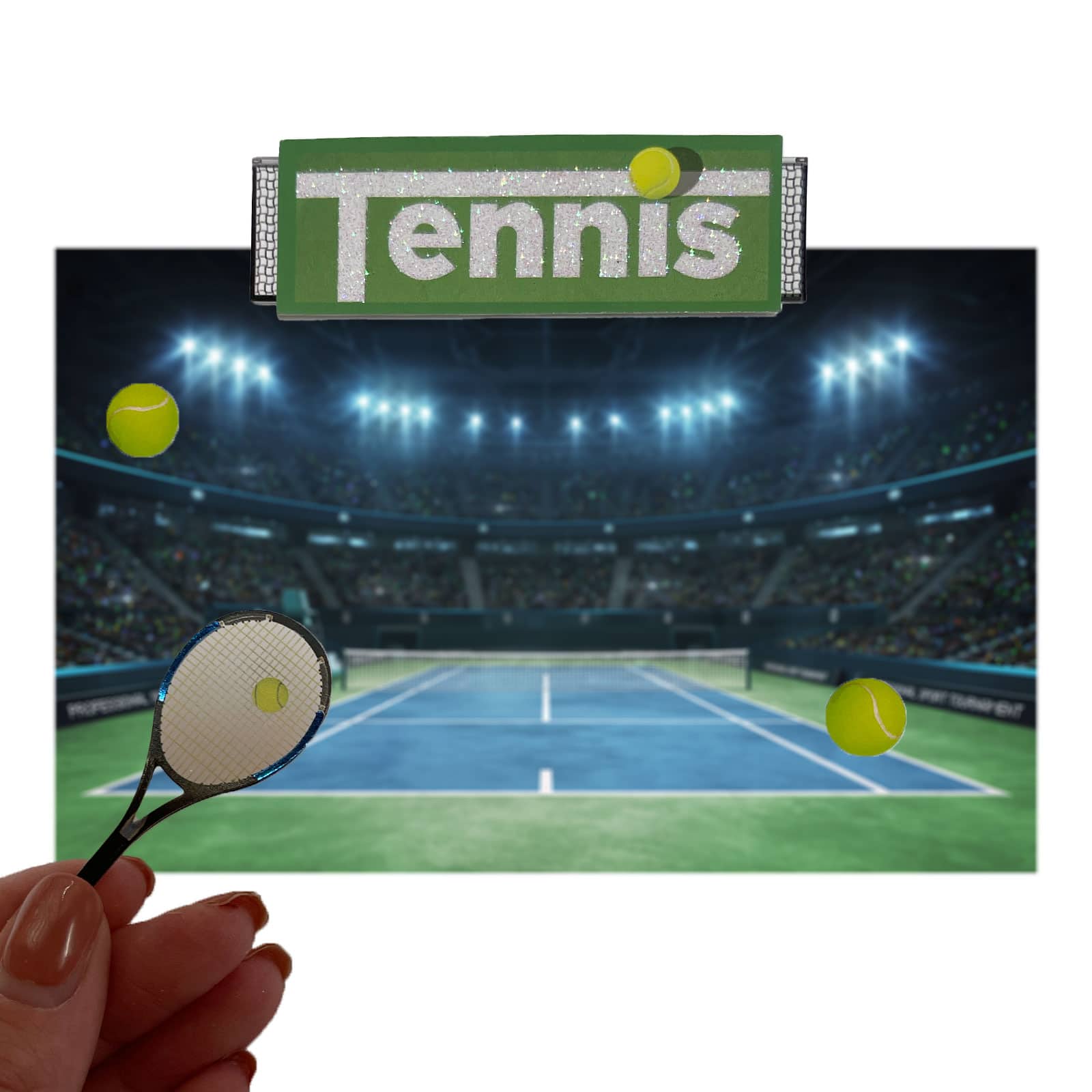 12 Pack: Tennis Stickers by Recollections&#x2122;