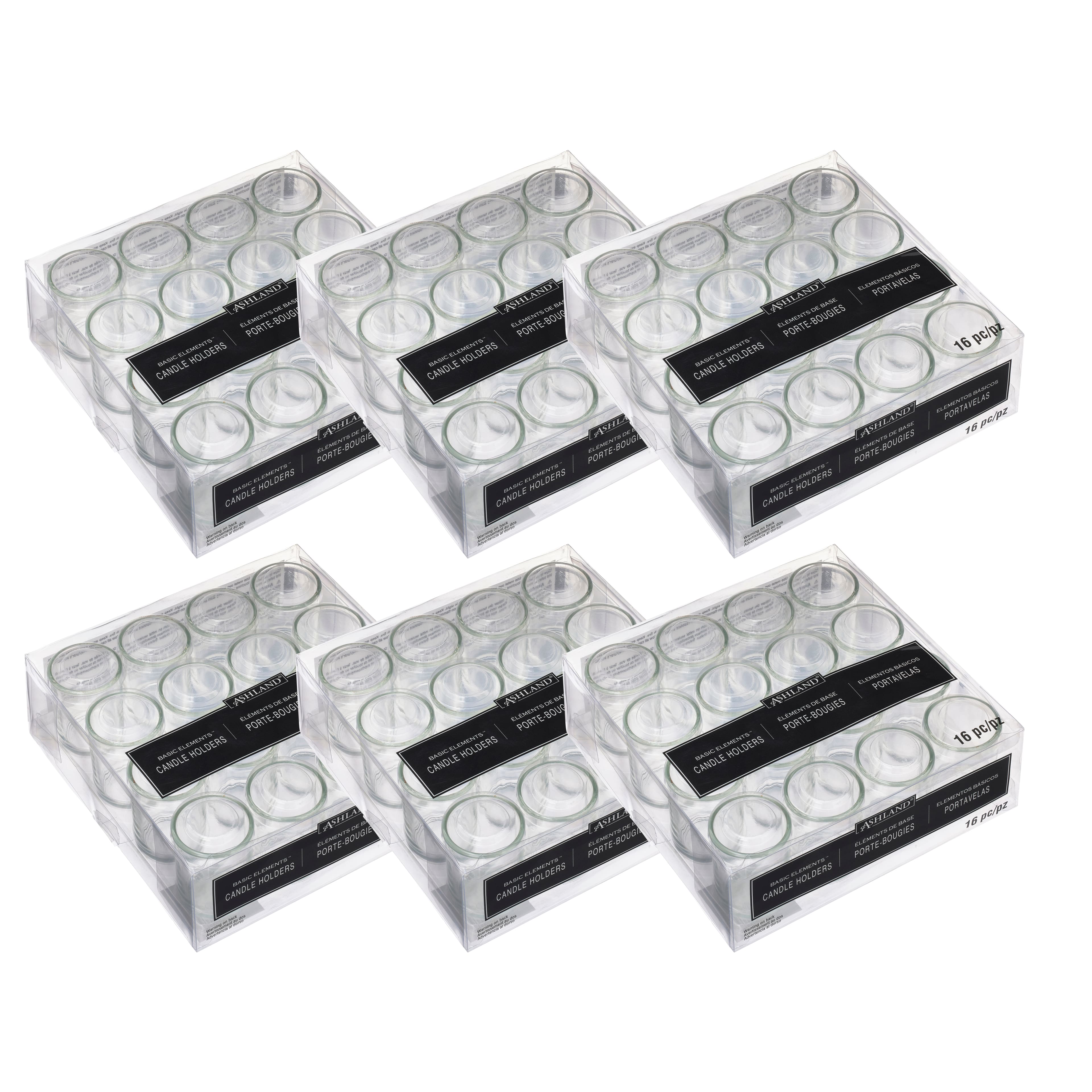 6 Packs: 16 ct. (96 total) Clear Votive Holders by Ashland® Basic Elements™