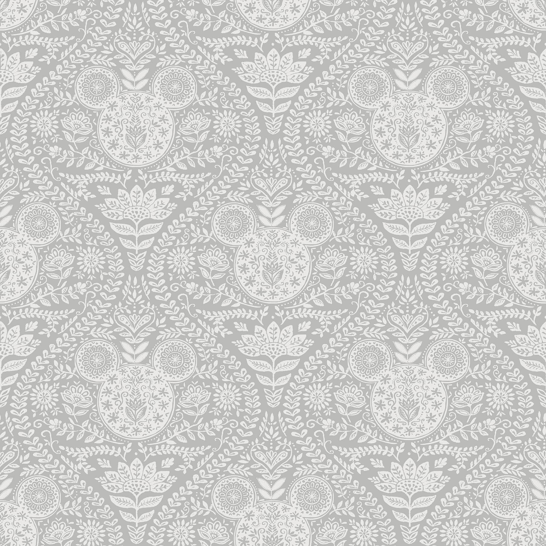 RoomMates Disney Mickey Mouse Block Print Peel & Stick Wallpaper