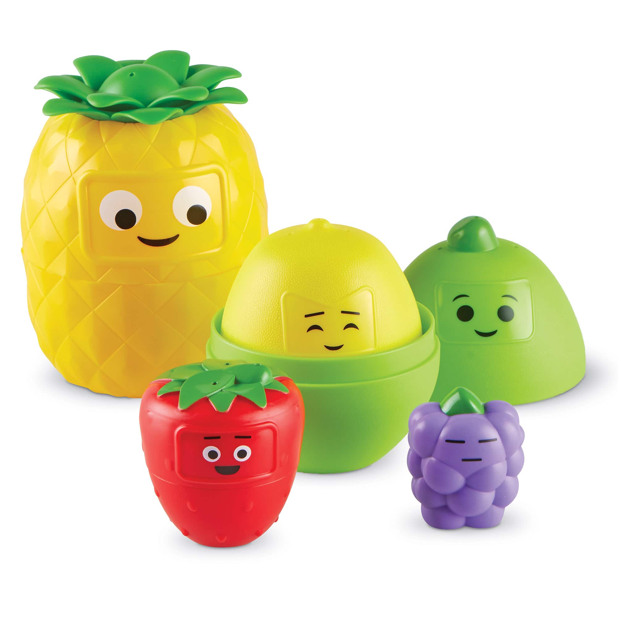 Learning Resources Big Feelings Nesting Fruit Friends Activity Kit