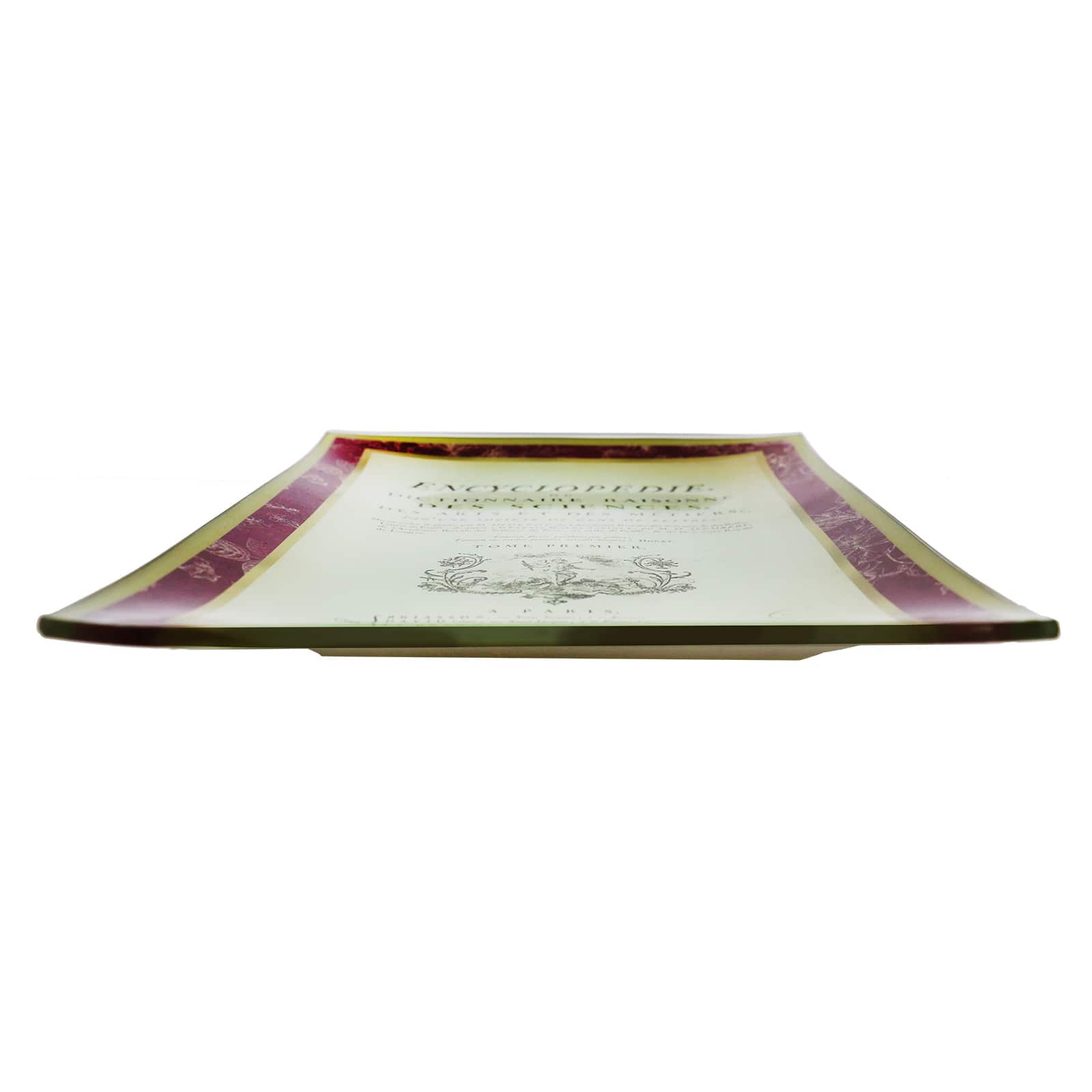 6&#x22; x 9&#x22; Encyclopedie Decorative Plate by Ashland&#xAE;
