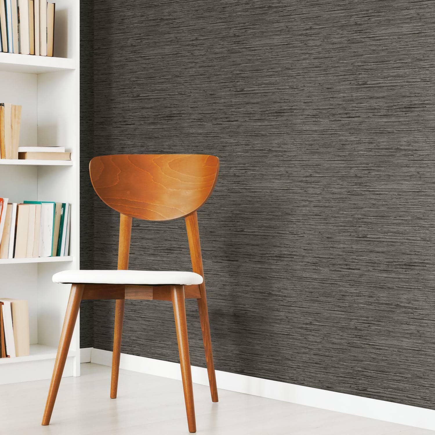 RoomMates Faux Grasscloth Peel &#x26; Stick Wallpaper