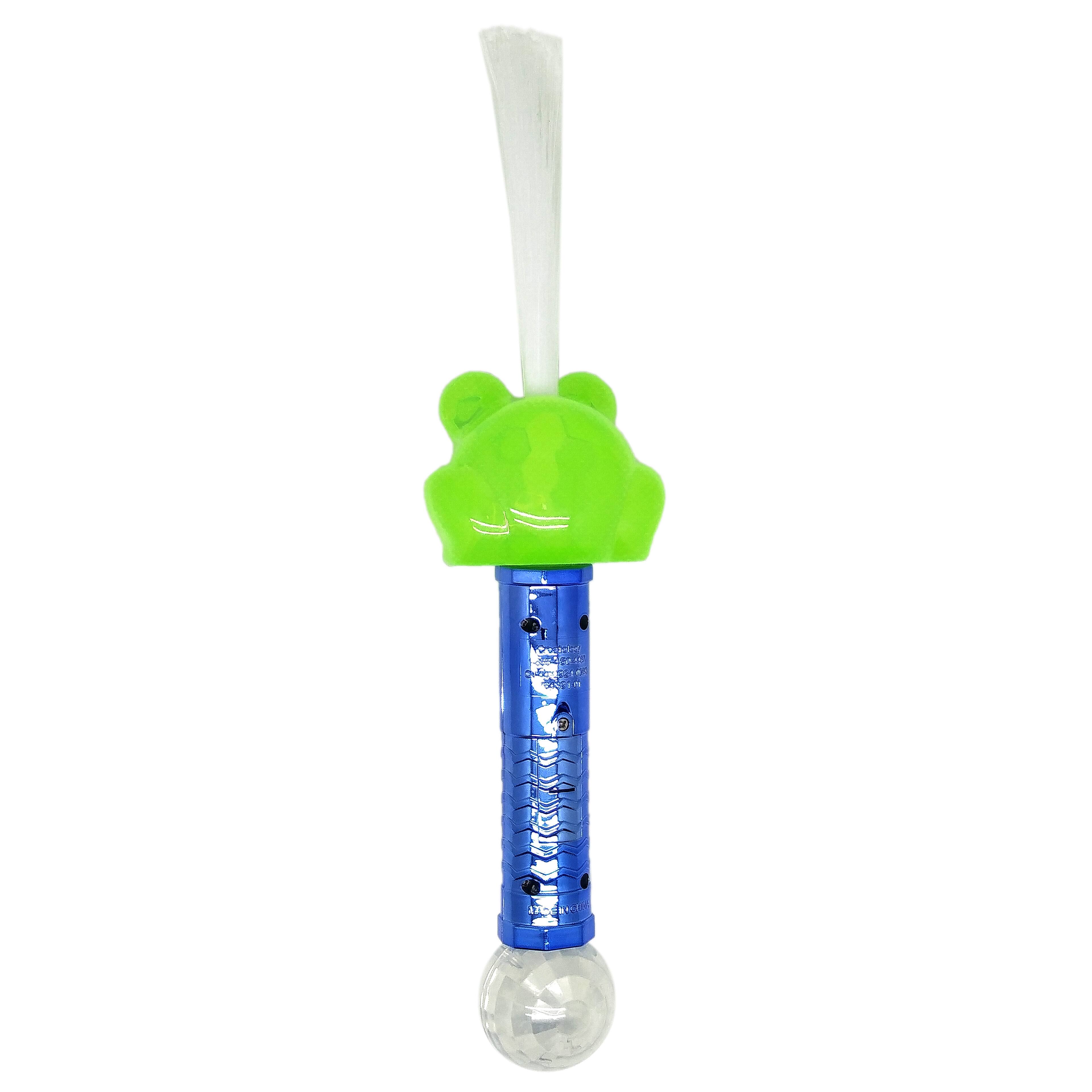Green Frog Light Up Fibre Optic Wand by Creatology&#x2122; Fab Finds
