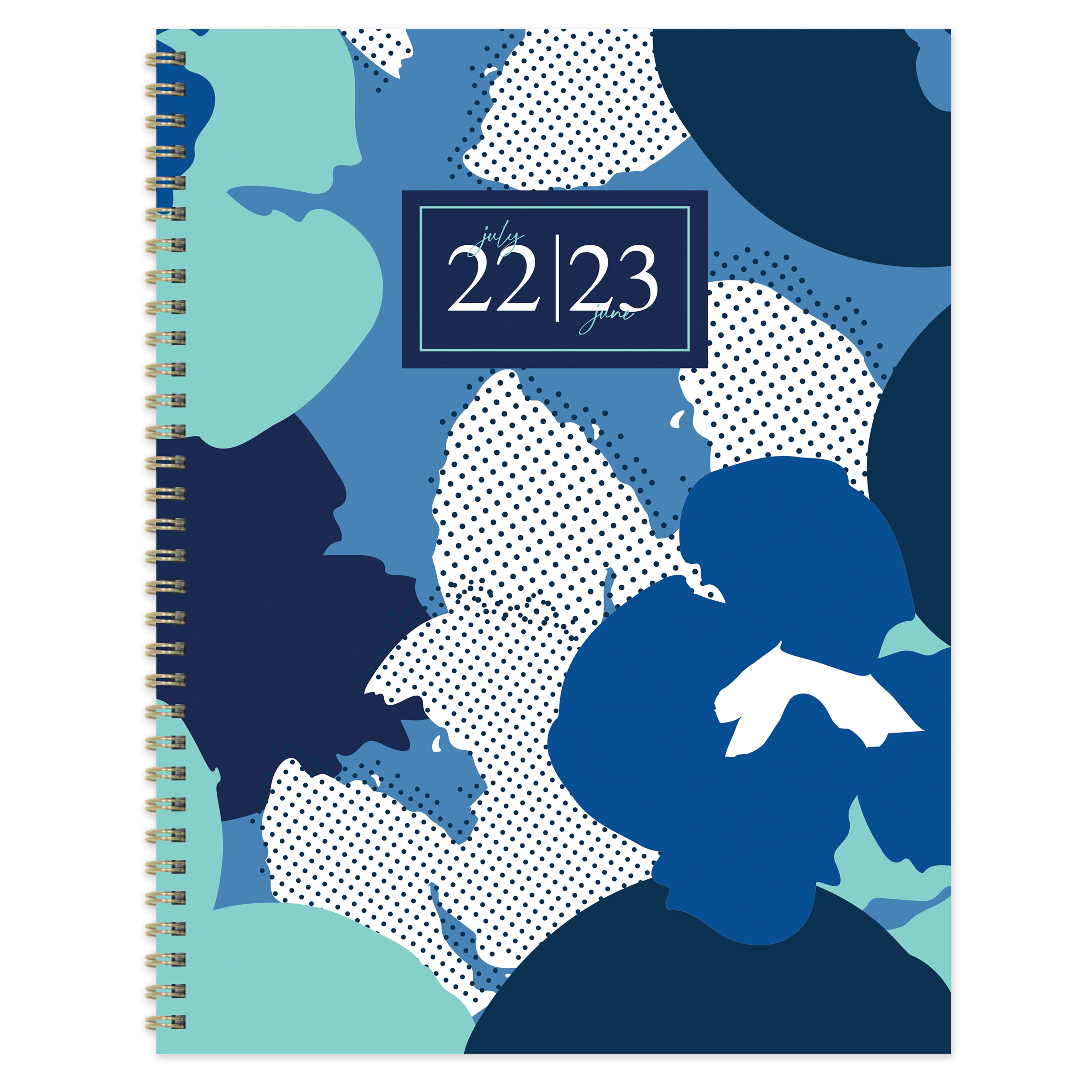 TF Publishing 2022-2023 Abstract Floral Large Planner