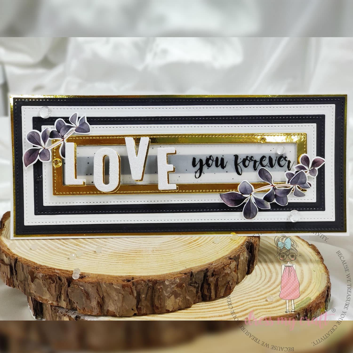 Dress My Craft® Smooth Black 12" x 12" Cardstock, 10 Sheets