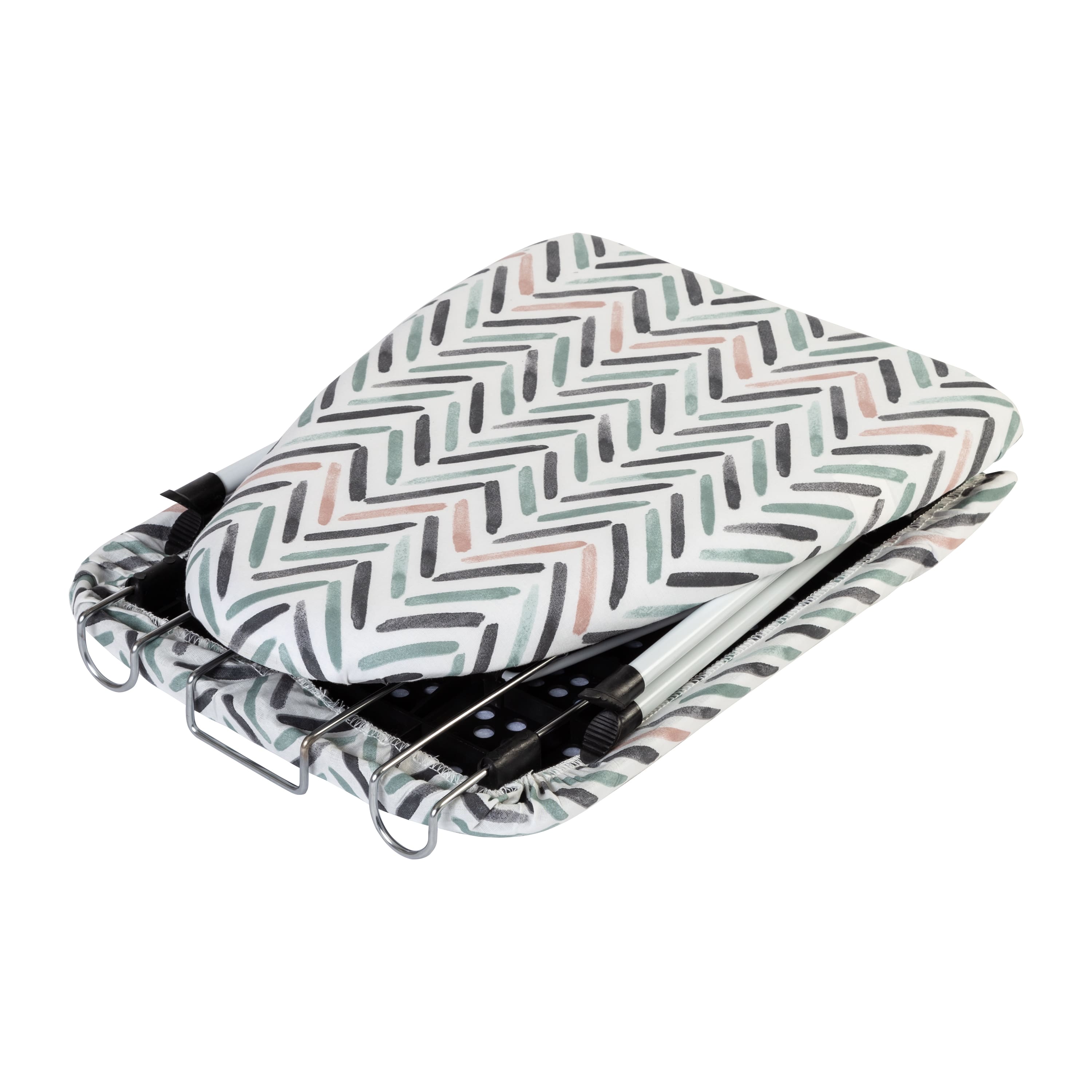 Honey Can Do Patterned Tabletop Collapsible Ironing Board with Cover