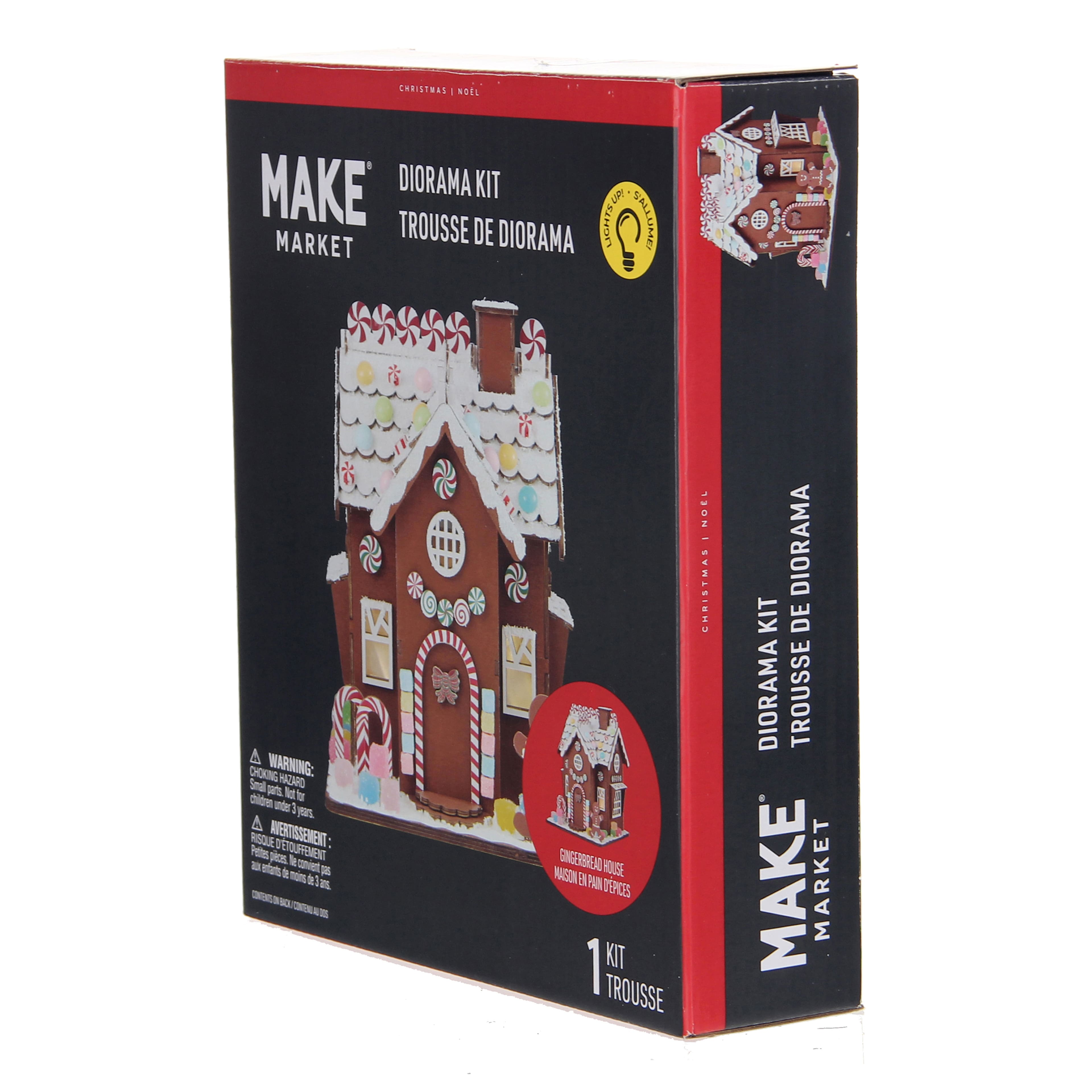 Gingerbread House Diorama Kit by Make Market&#xAE;