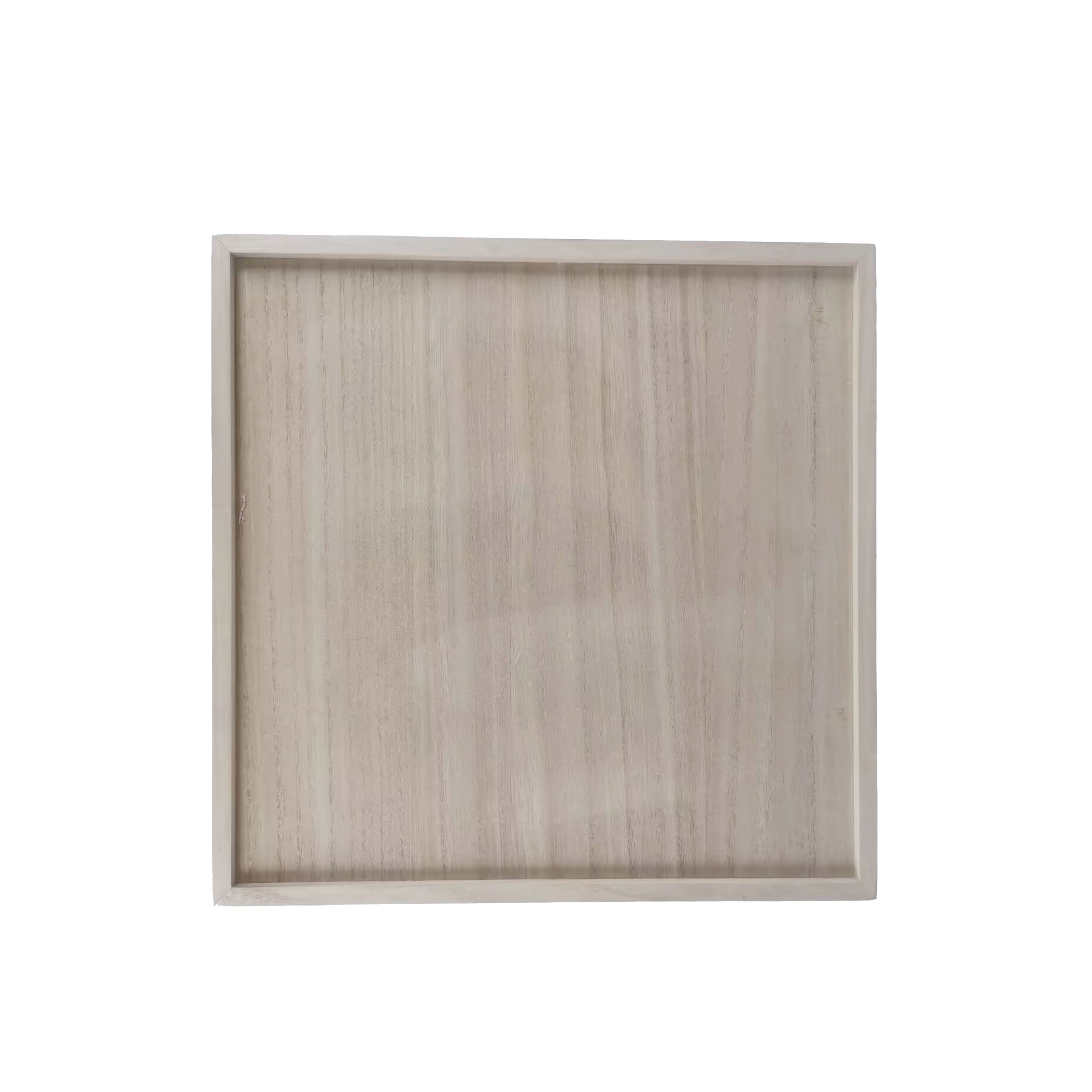 12.5&#x22; x 12.5&#x22; x 12.5&#x22; Scalloped Wood Crate by Make Market&#xAE;