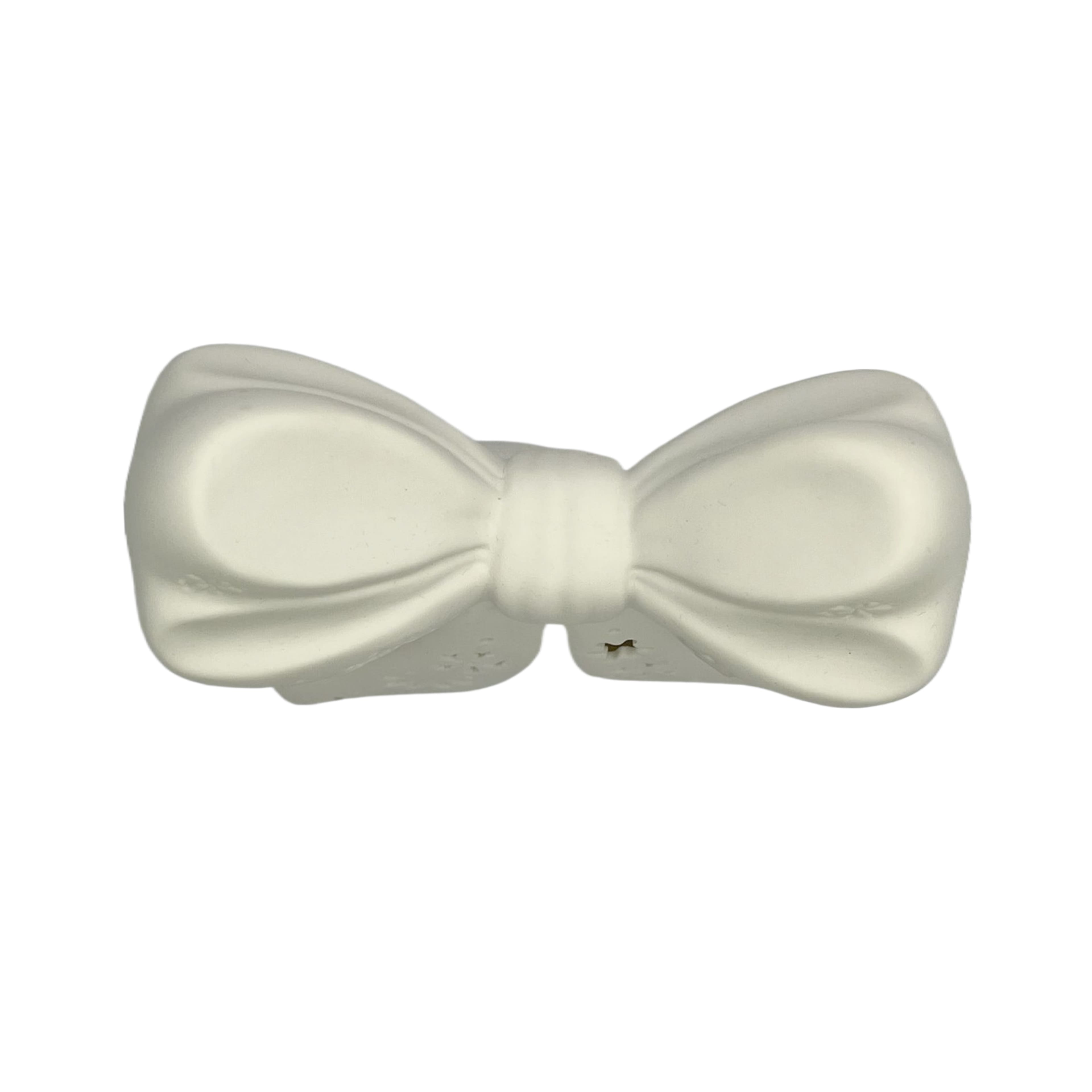 7.5&#x22; LED DIY Ceramic Snowflake Bow D&#xE9;cor by Make Market&#xAE;