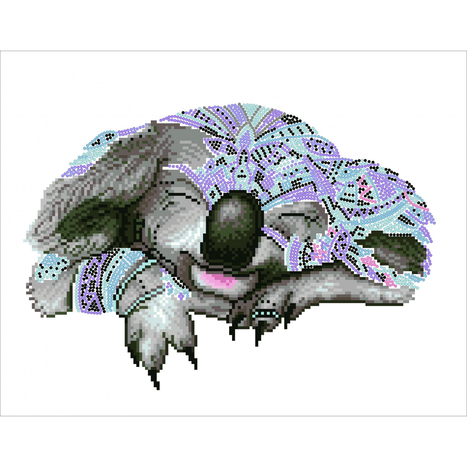 Diamond Dotz® Intermediate Koala Dreams Diamond Facet Art Kit