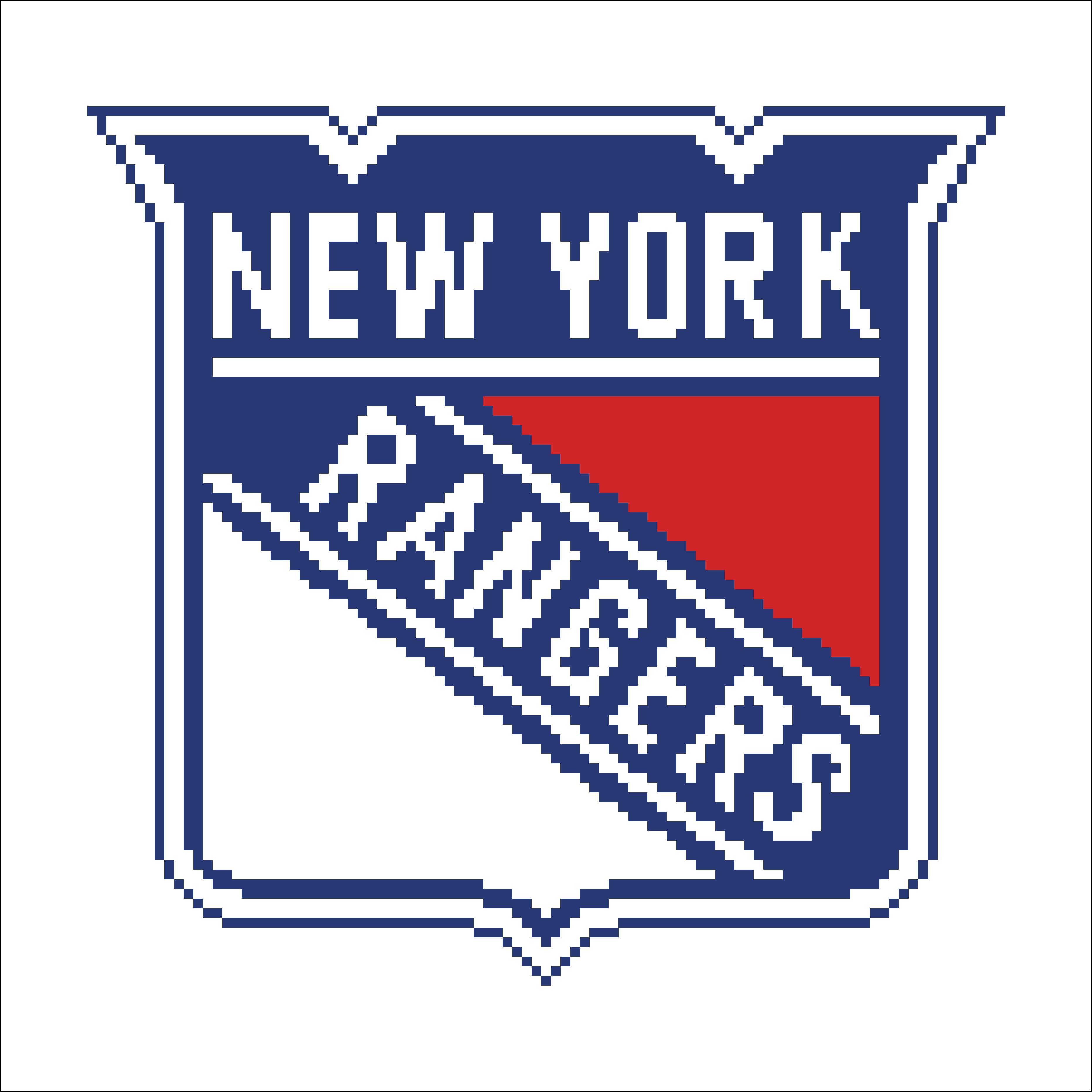 Camelot® Dots NHL New York Rangers Diamond Painting Kit