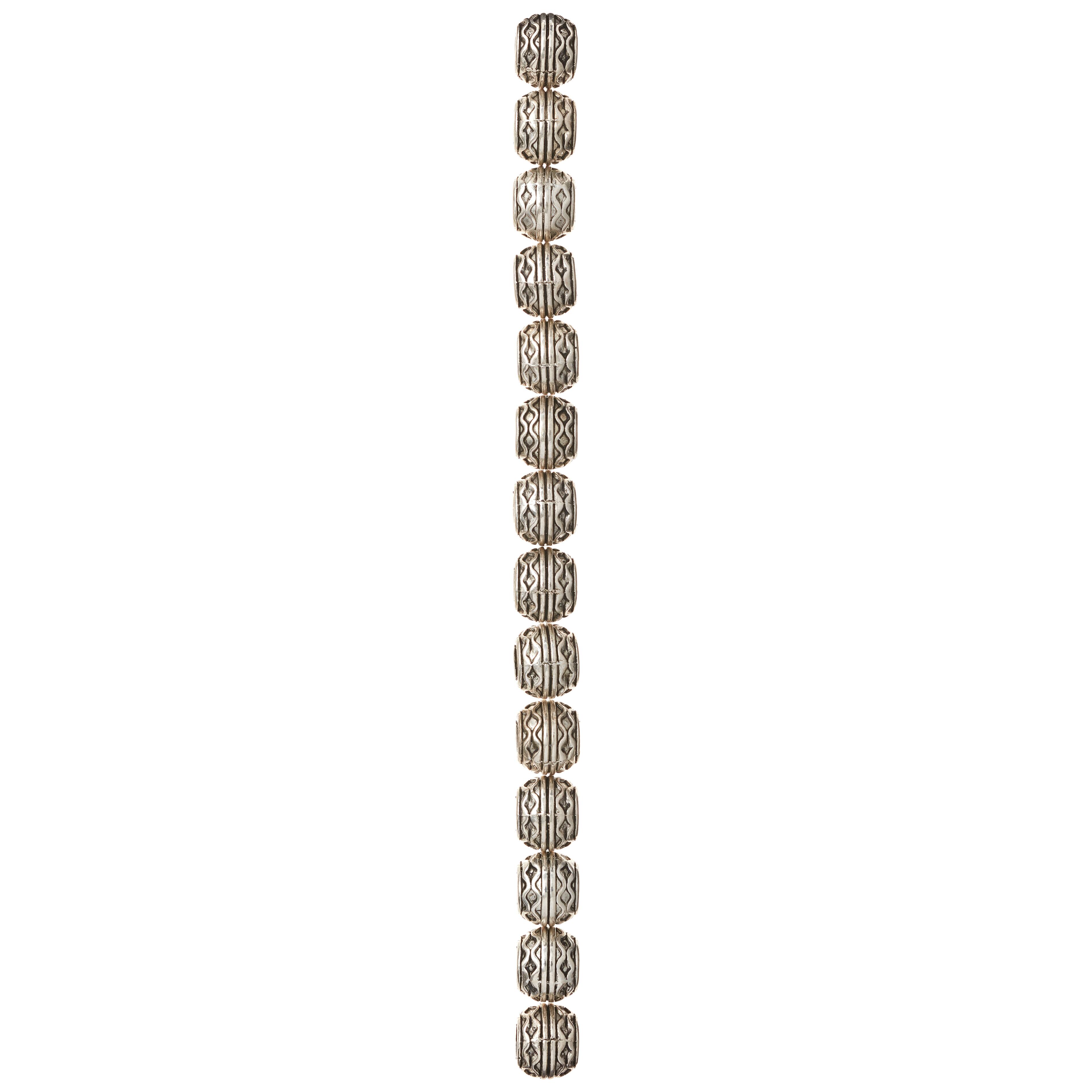 Silver Celtic Metal Rondelle Beads, 10mm by Bead Landing&#x2122;
