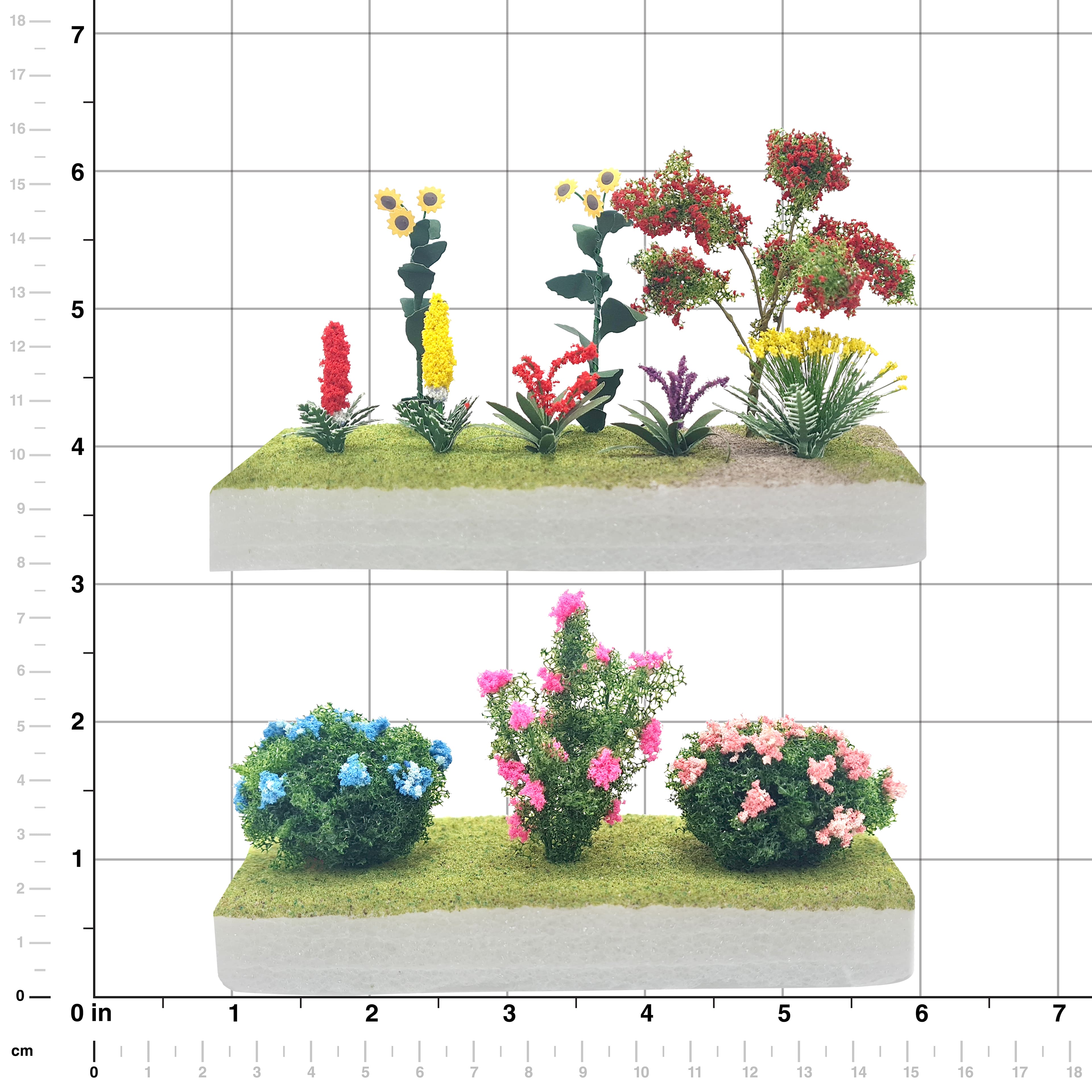 JTT Scenery Products Mini Flower Assortment