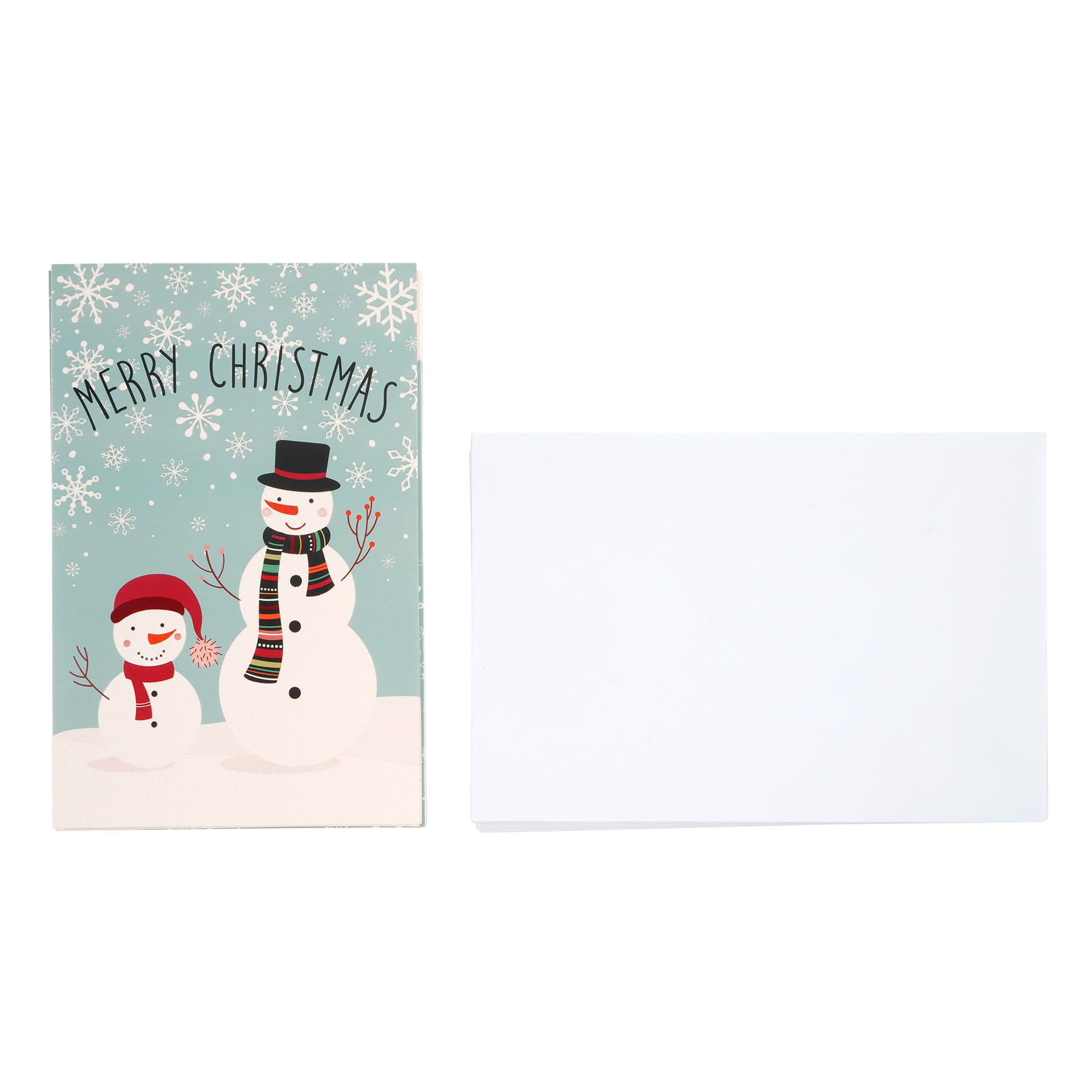 Glitter Snowmen Box of Cards by Recollections&#x2122;