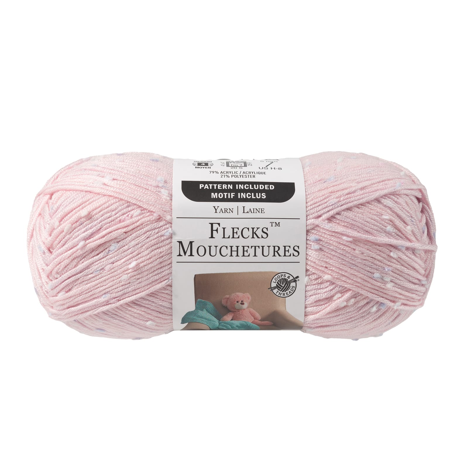 18 Pack: Flecks™ Yarn by Loops & Threads®, Michaels