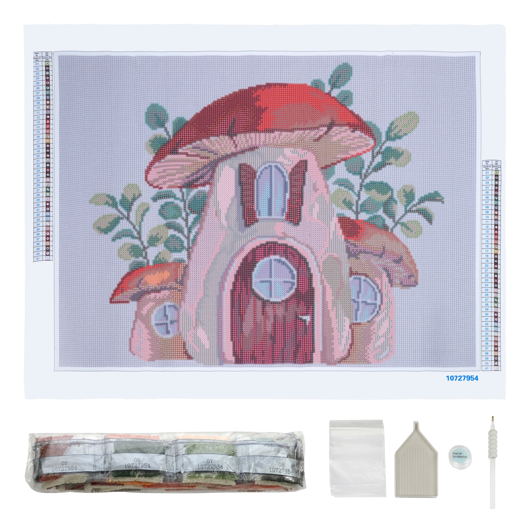 Mushroom Cottage Diamond Art Kit by Make Market&#xAE;