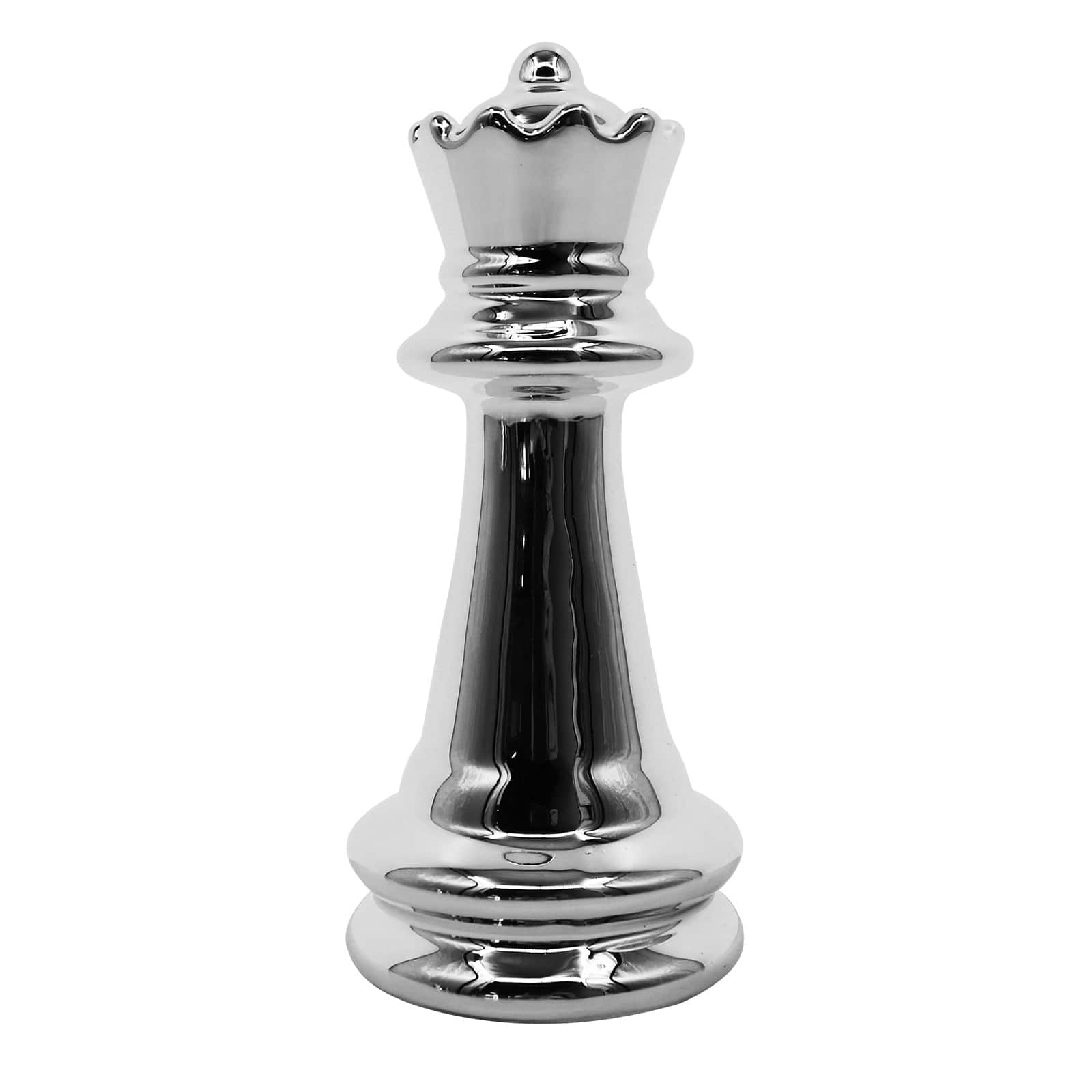 7&#x22; Silver Queen Ceramic Tabletop Chess Piece by Ashland&#xAE;