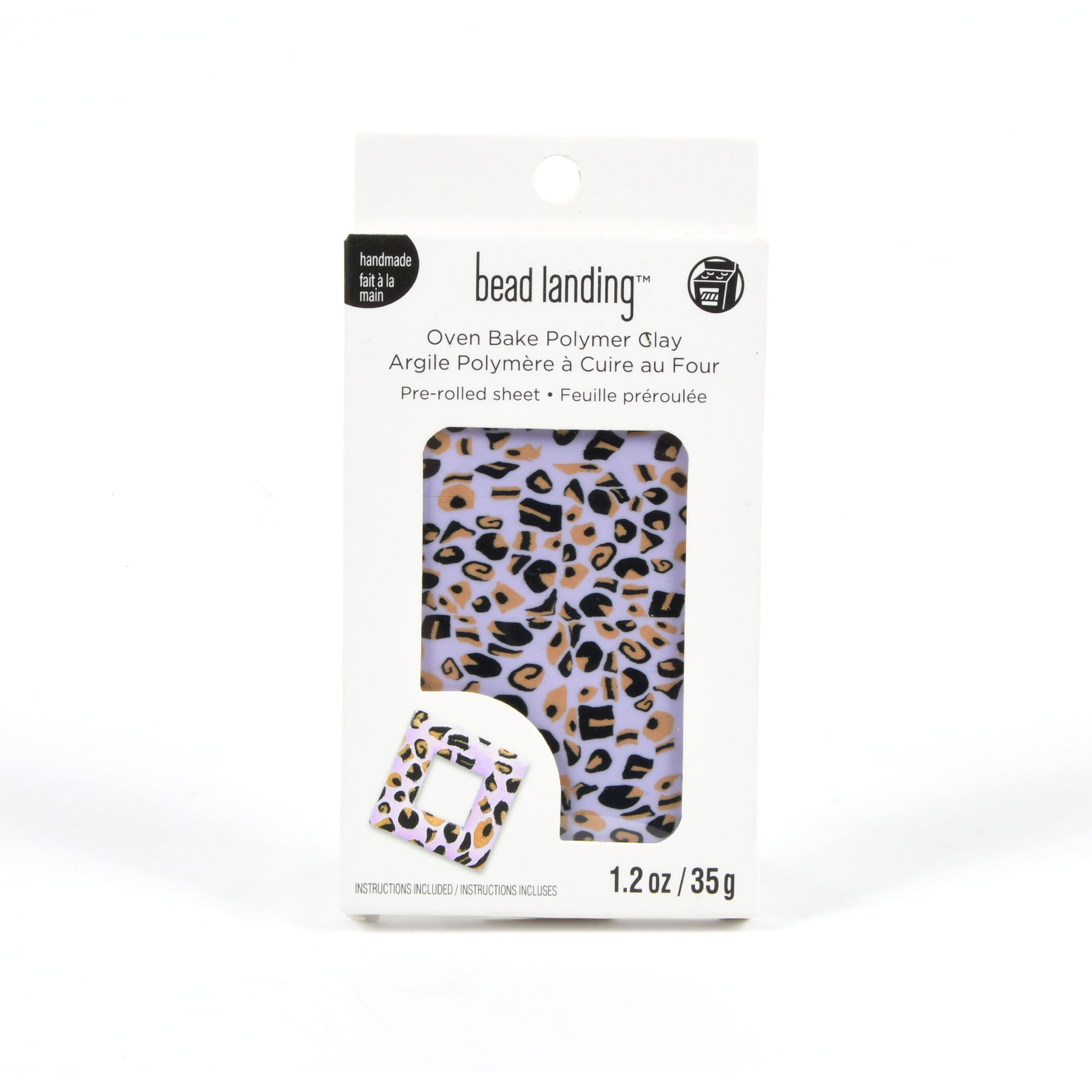 Lavender Dots Oven Bake Polymer Clay by Bead Landing™, Michaels