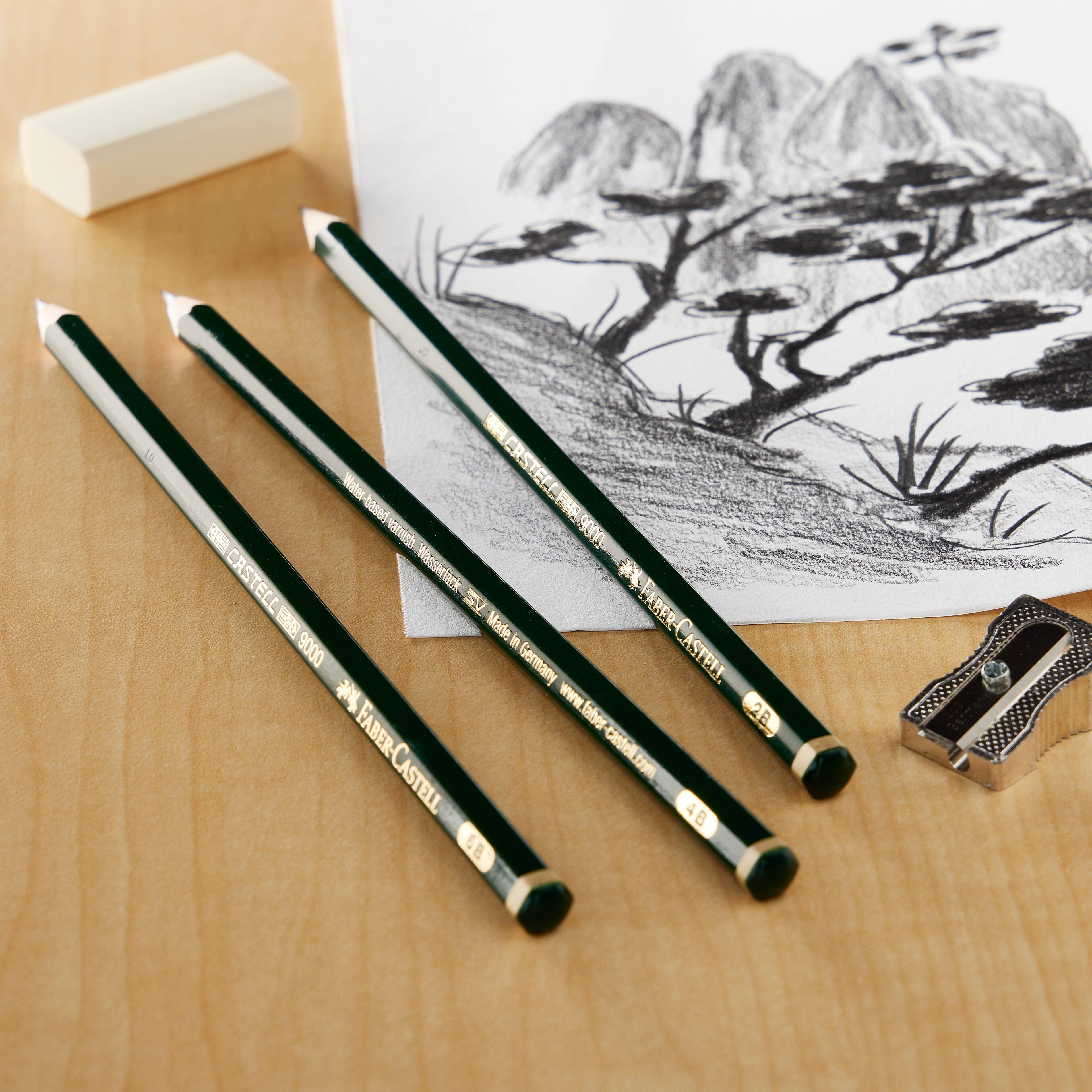 6 Pack: Faber-Castell&#xAE; 9000 Art Set