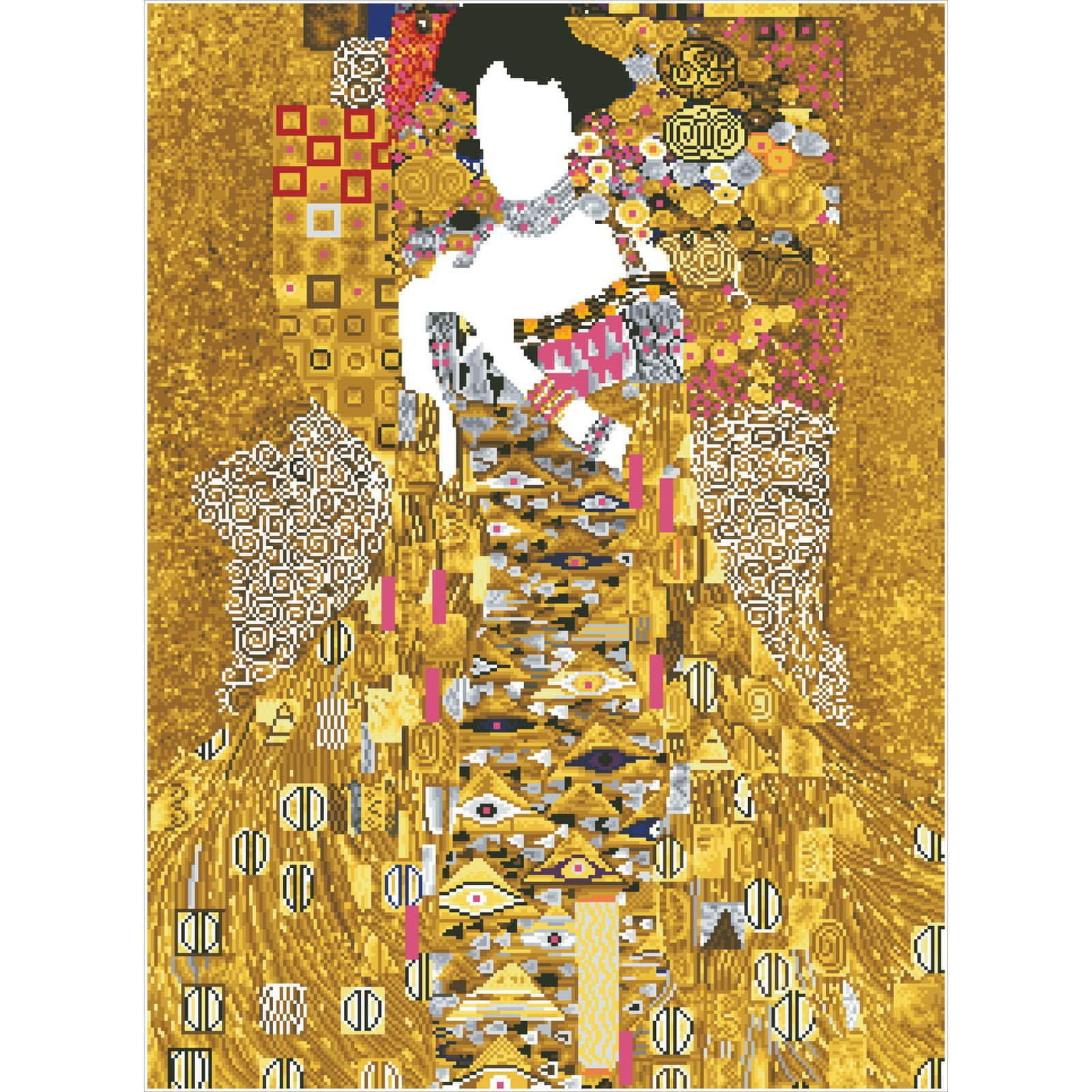 Diamond Dotz&#xAE; Klimt&#x27;s Woman in Gold Diamond Painting Kit