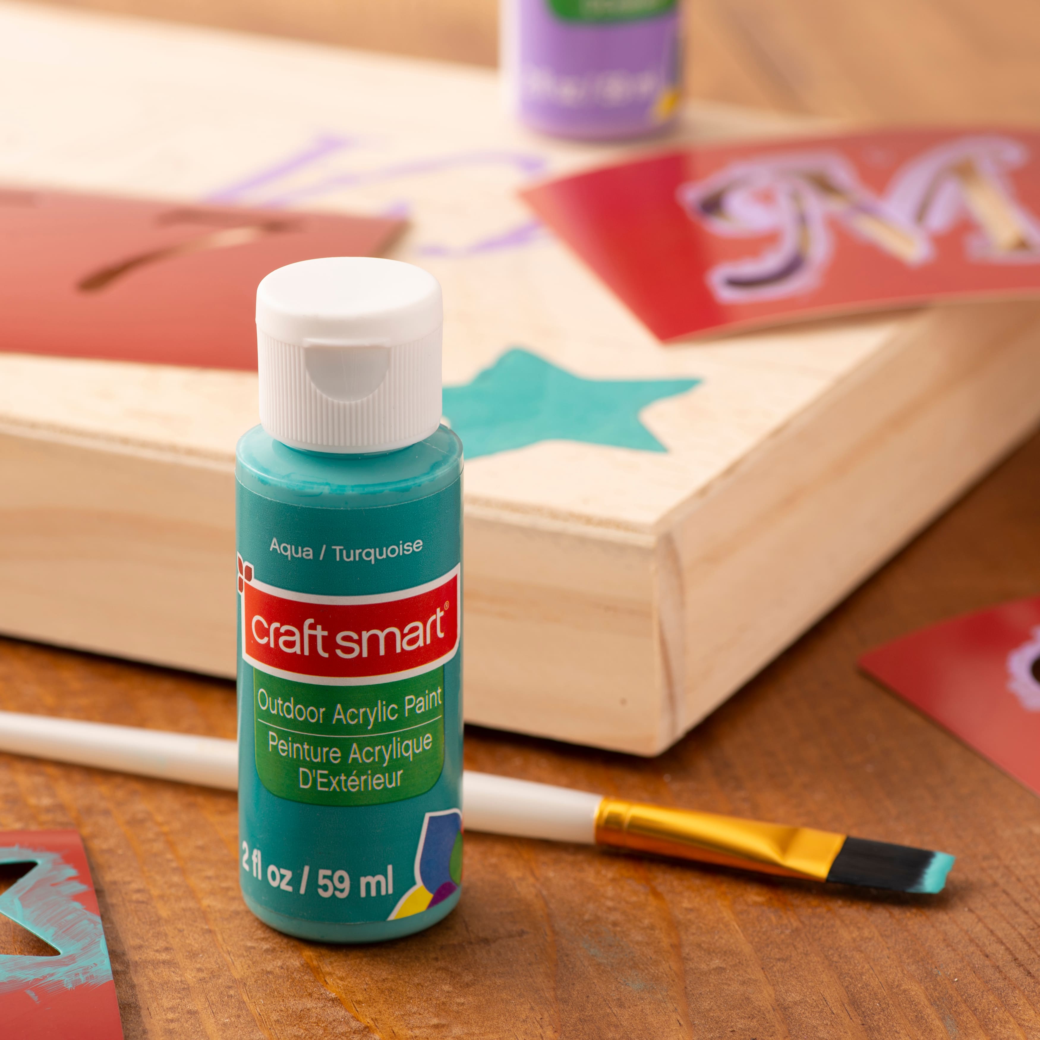 Peinture acrylique pour extérieur de Craft Smart, 59 ml