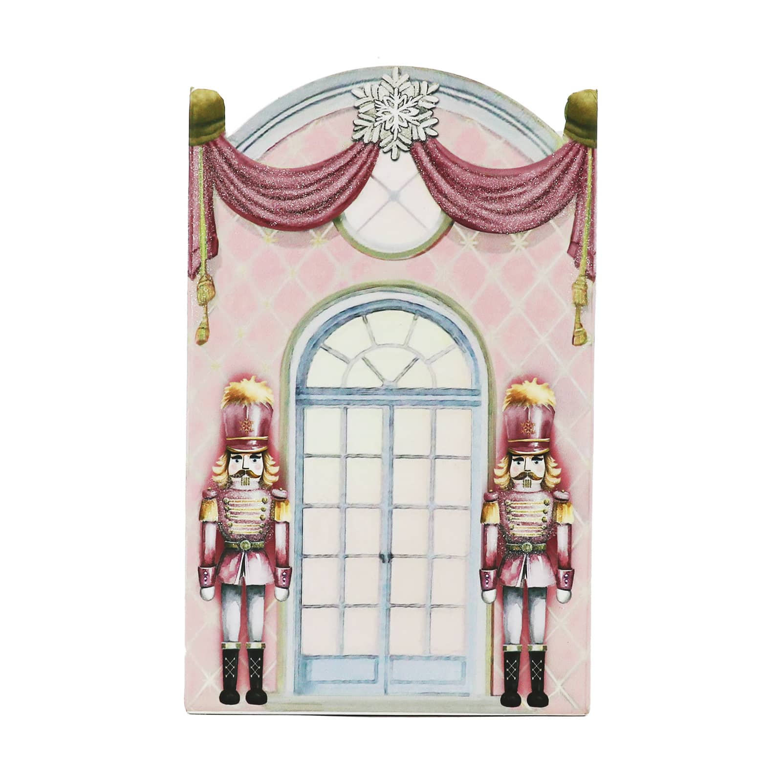 8&#x22; Pink Nutcracker House Container by Ashland&#xAE;