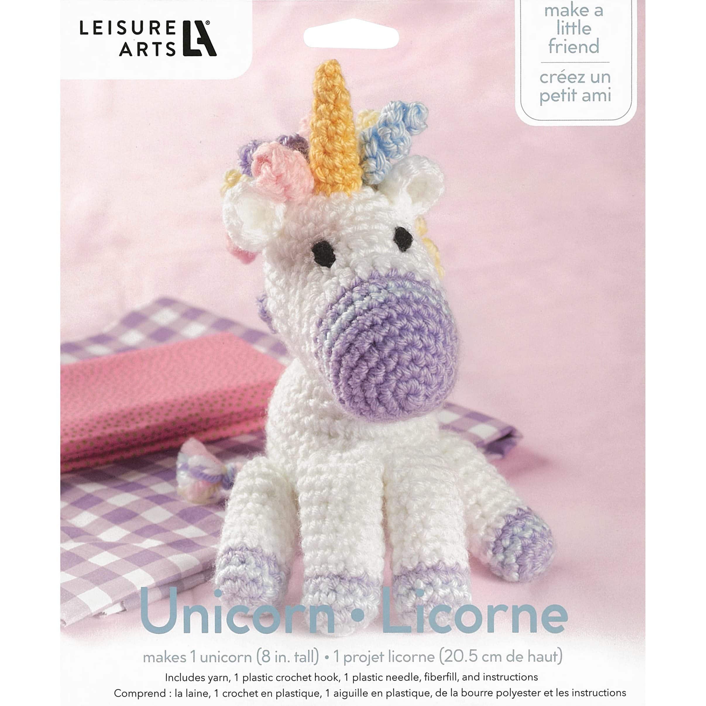Leisure Arts® Unicorn Crochet Friend Kit