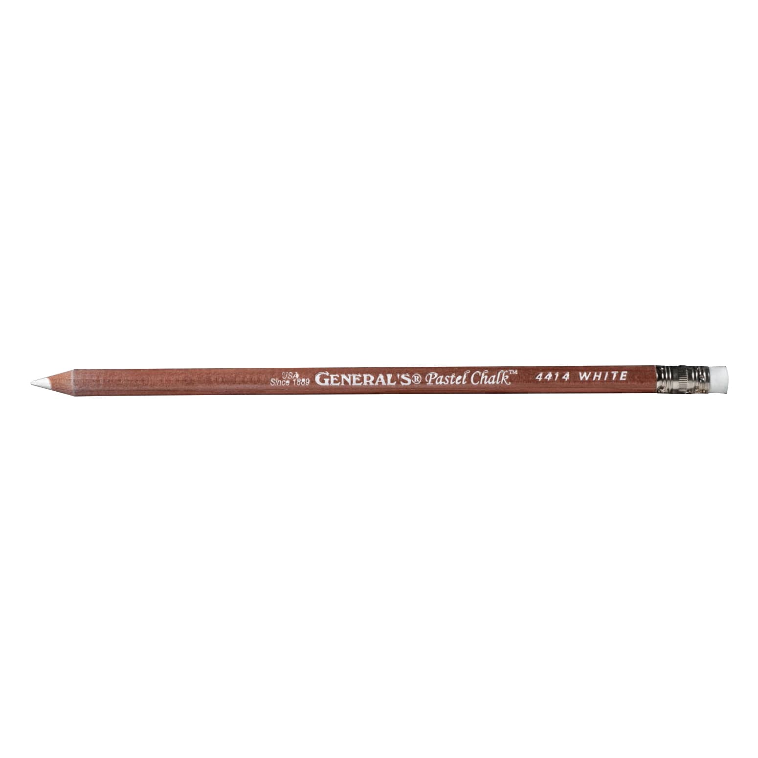 White Pastel Chalk Pencils, General's Pencil #4414-2BP
