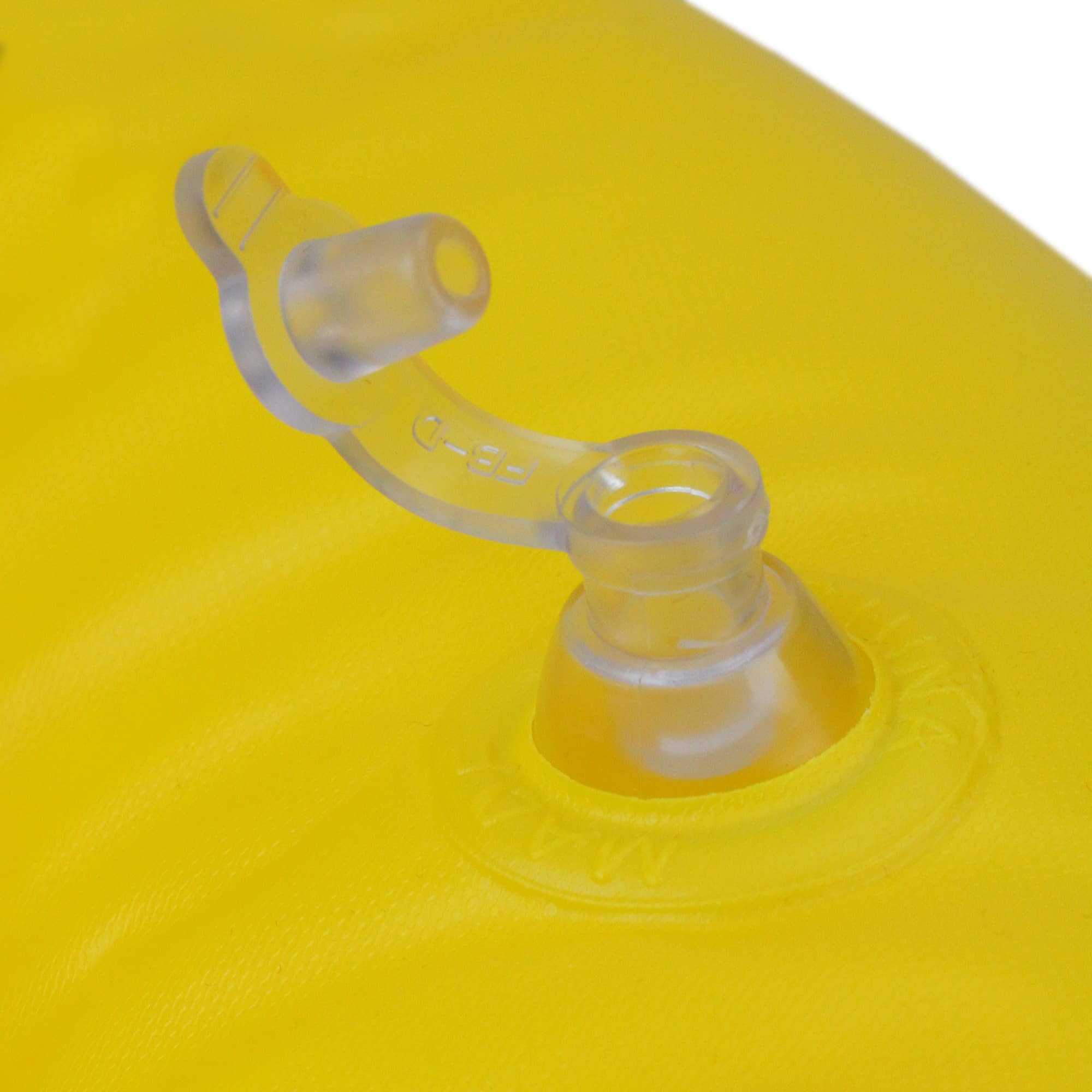 Swim Central 22&#x22; Inflatable Yellow Buoy Baby Swimming Pool Float