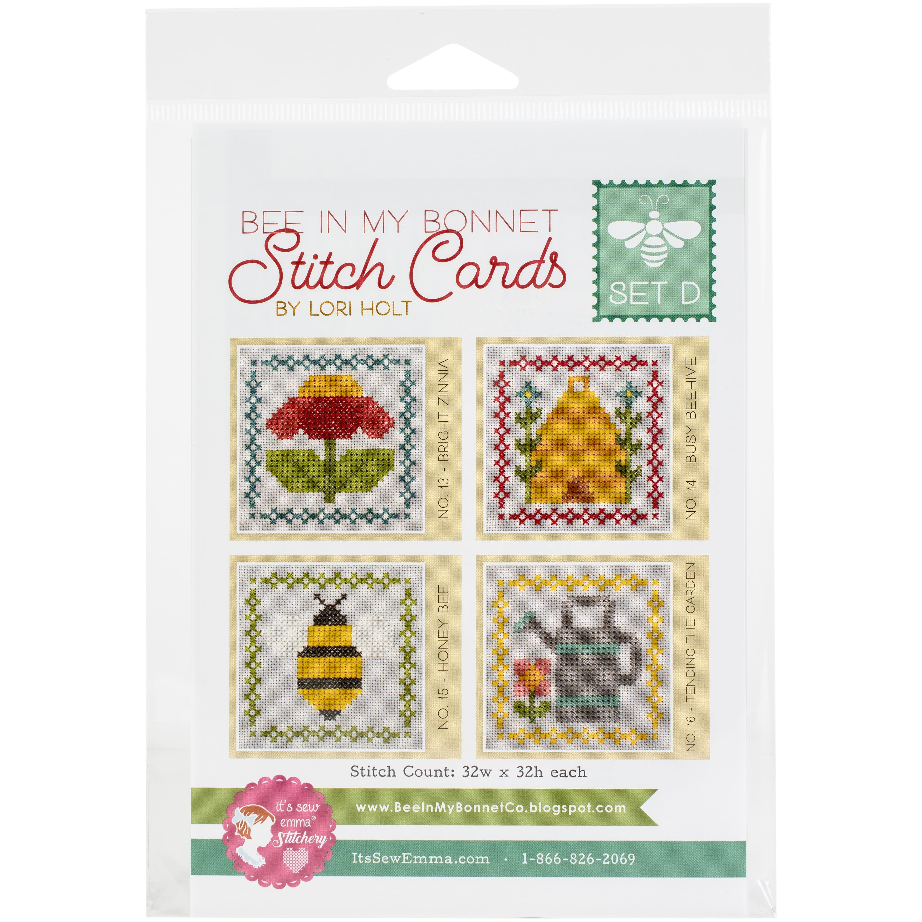 Bee in my Bonnet Stitch Cards