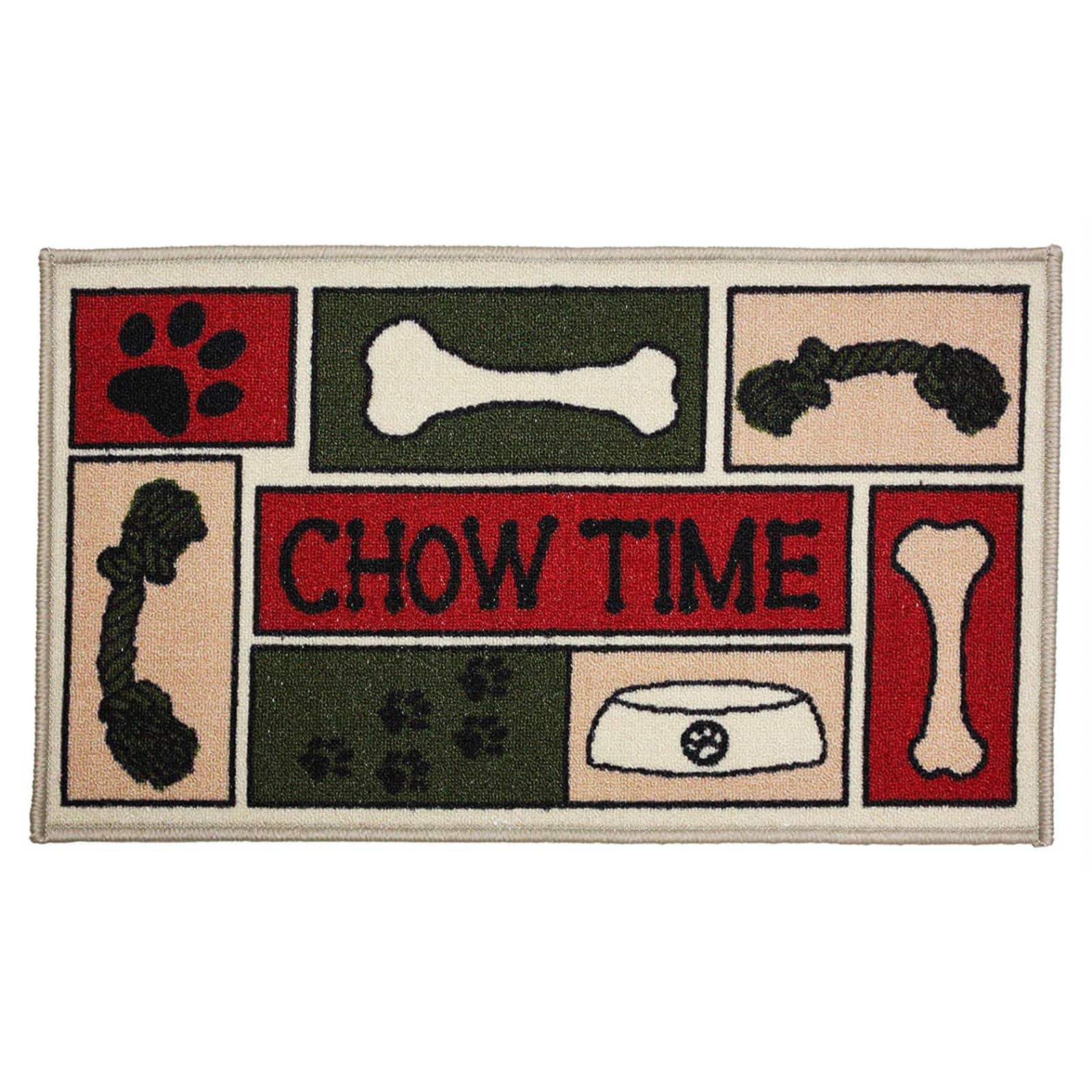 DII&#xAE; Chow Time Printed Nylon Accent Rug, 1.5ft. x 2.5ft.