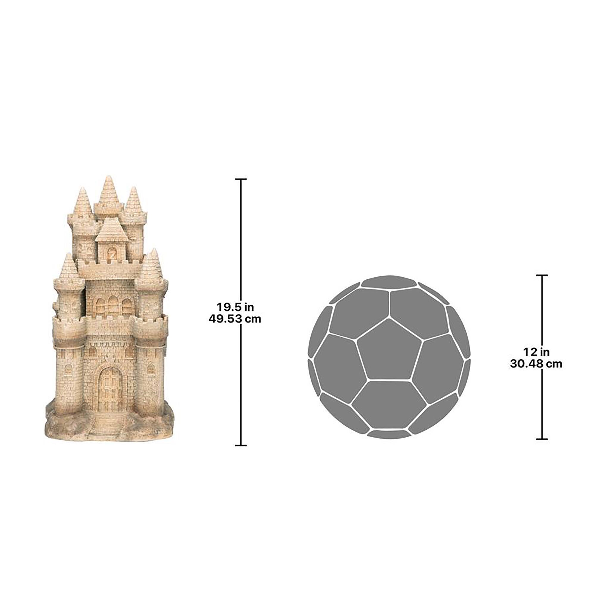 Design Toscano 19.5" Castle by the Sea Sculpture