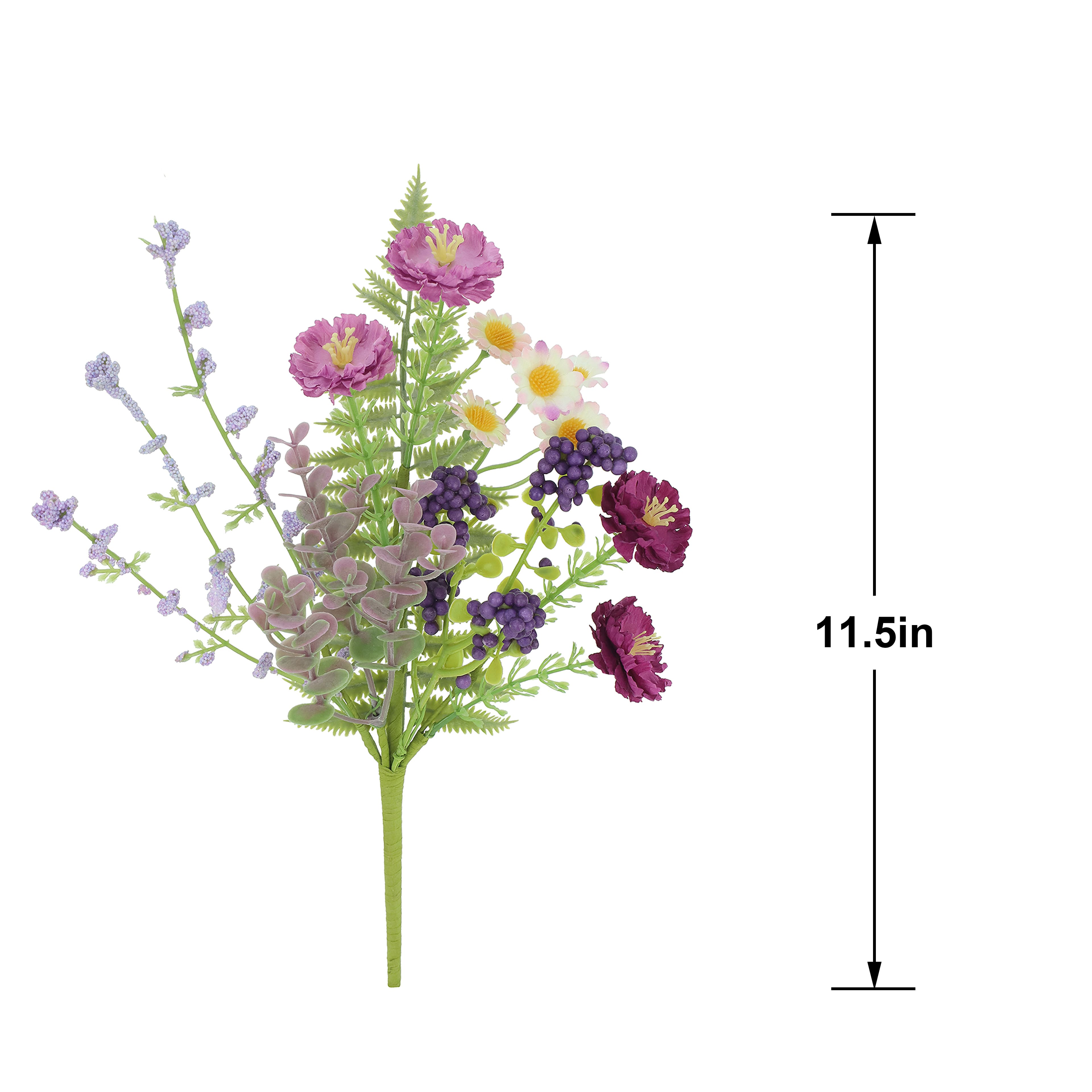 11.5&#x22; Purple Mixed Wildflower Pick by Ashland&#xAE;