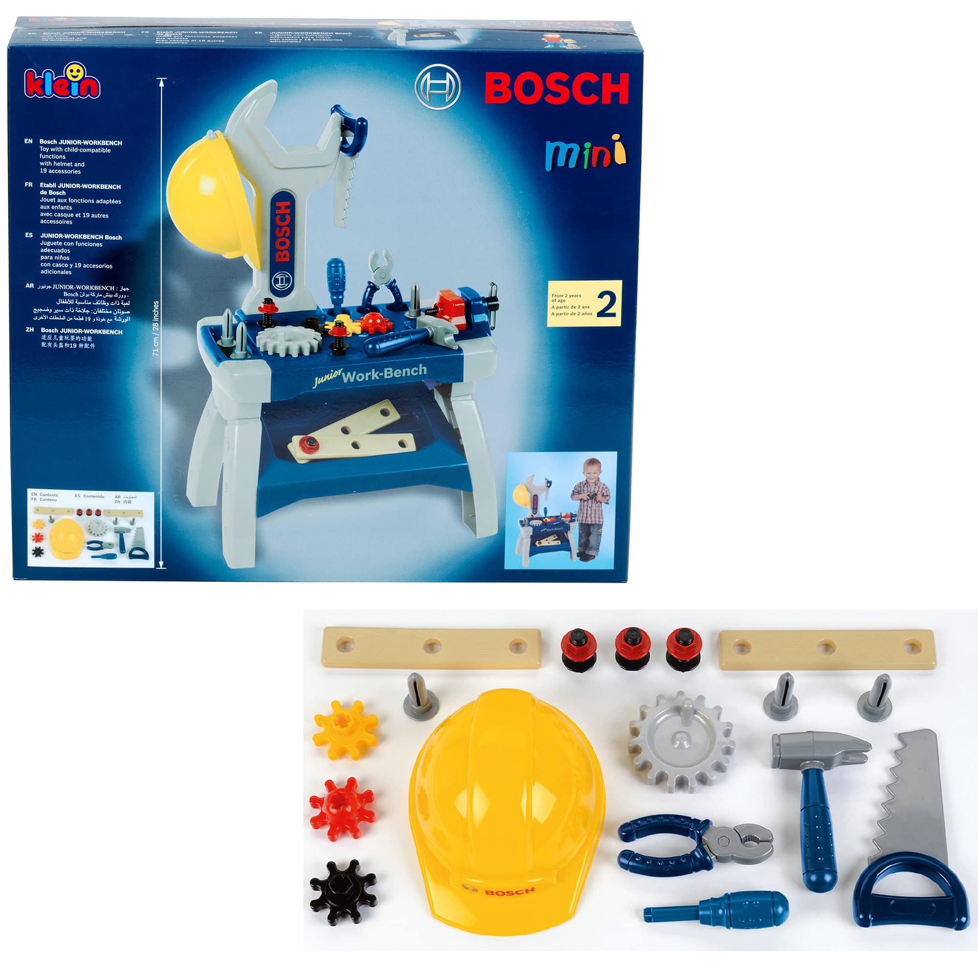 Theo Klein Bosch Junior Toy Workbench