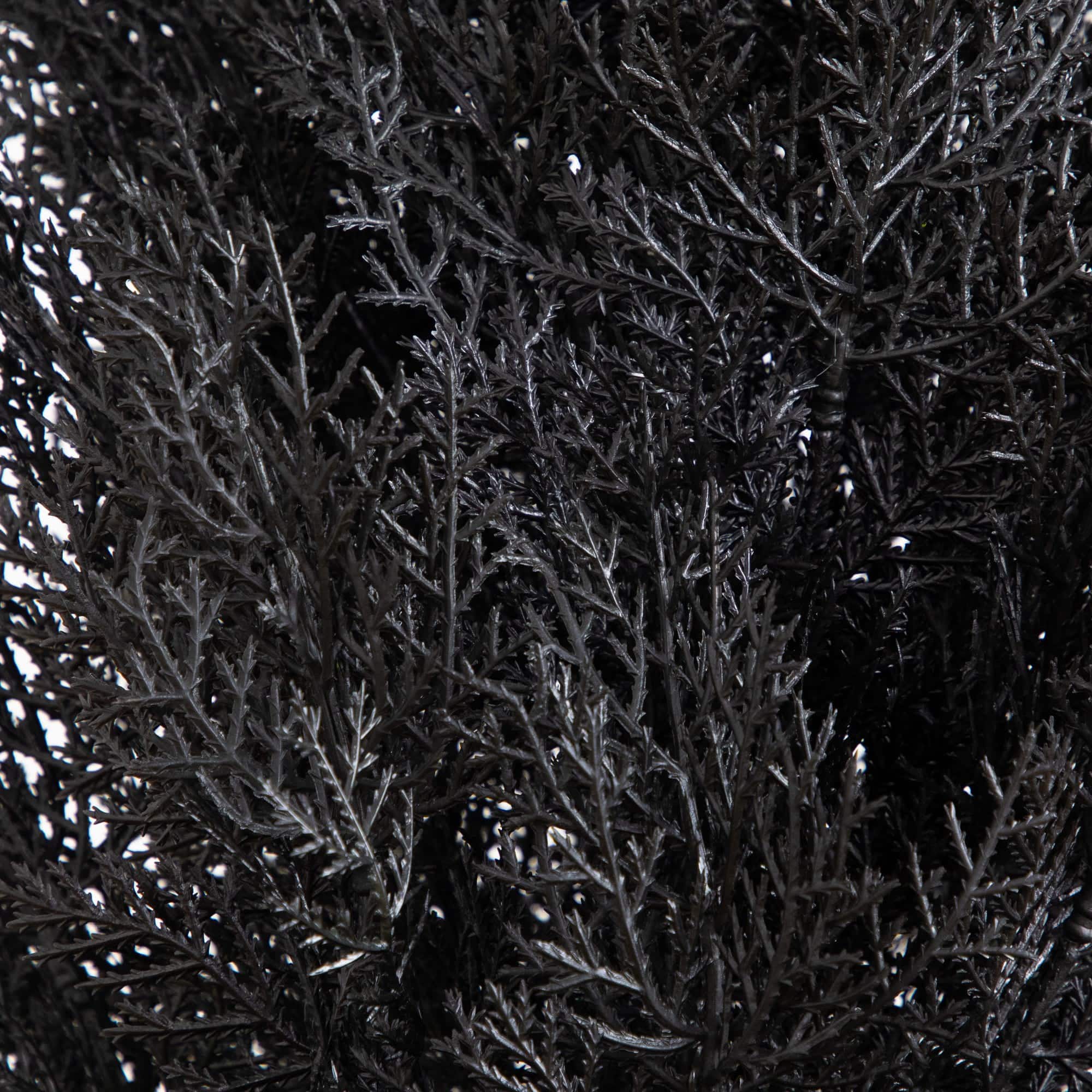 6ft. UV Resistant Artificial Halloween Black Cedar Tree (Indoor/Outdoor)